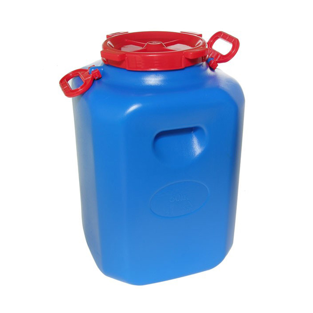 Изображение товара Бочка Радиан 10193066 пищевая 50 л Дачная квадратная цветная