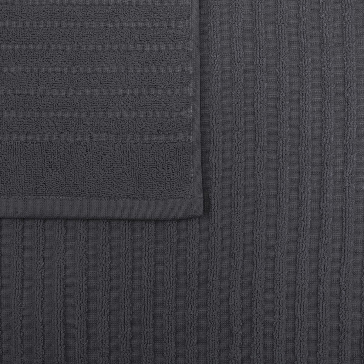 Изображение товара Полотенце махровое Bravo Enna Black 50x80 см черное для ванной комнаты