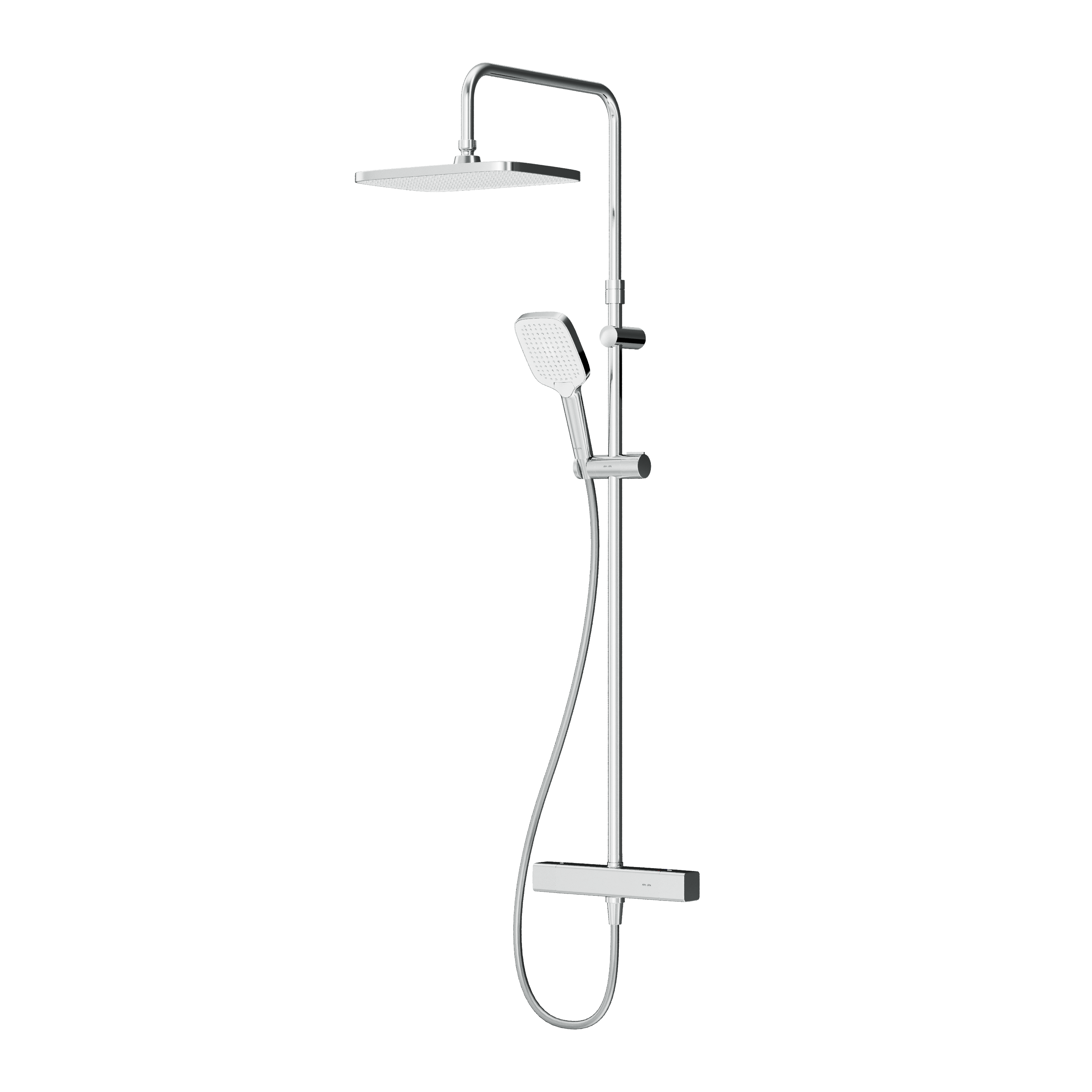 Изображение товара Душевая система AM.PM Flash F079SQ400 с термостатом 3 режима хром