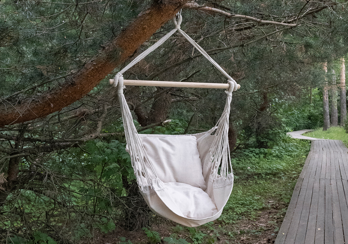 Изображение товара Подвесные качели-гамак с подушкой Kitoki WQ-04 80x100см комфорт и уют