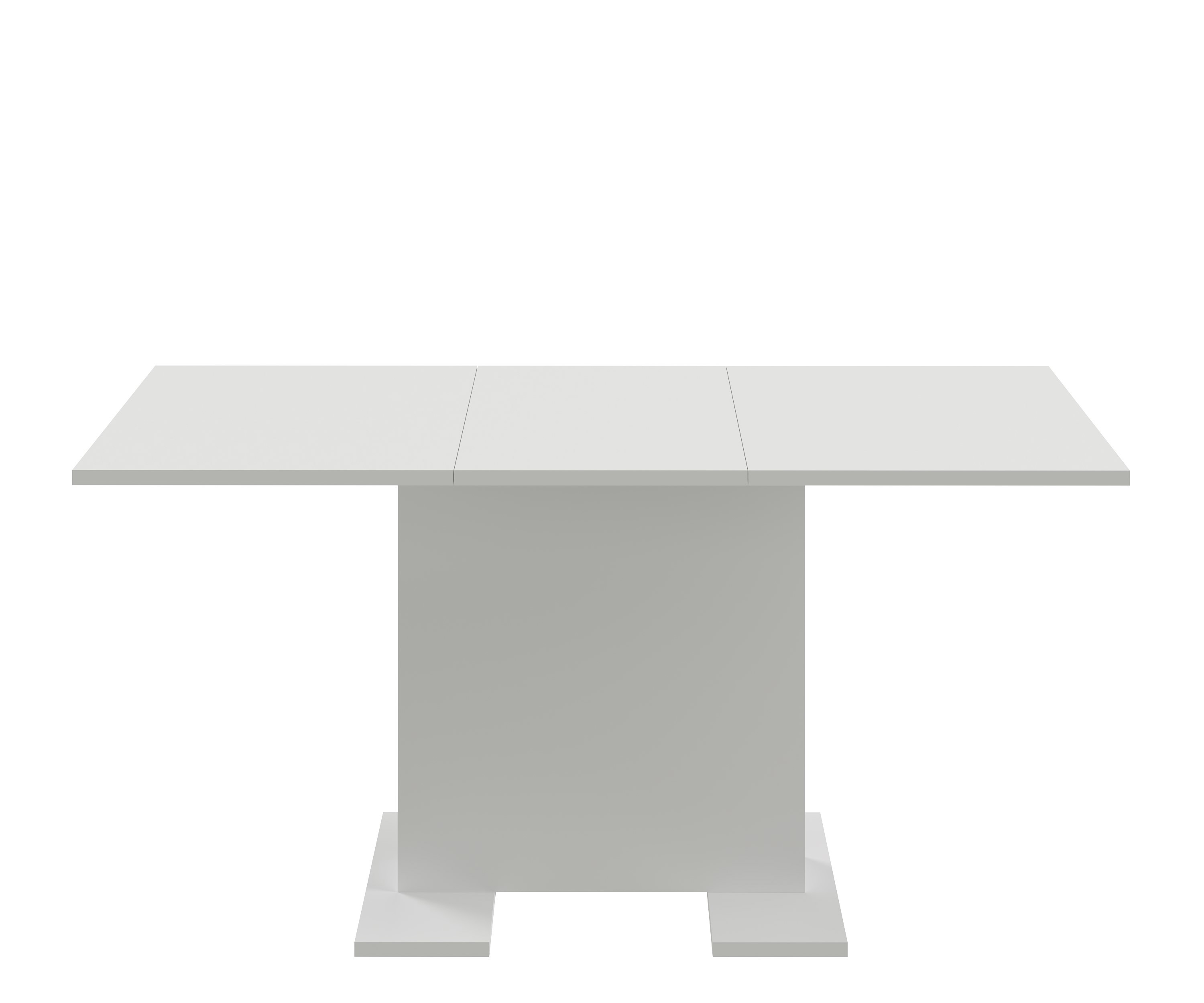 Изображение товара Обеденный раздвижной стол Lazurit Дрифт 110x150 см белый из ДСП современный стиль