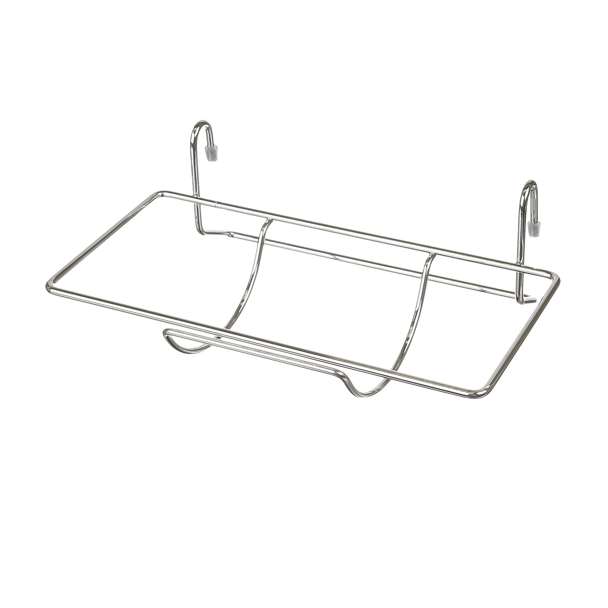 Изображение товара Держатель для бумажных полотенец подвесной DELINIA 26x10.5x18.4 см сталь хром