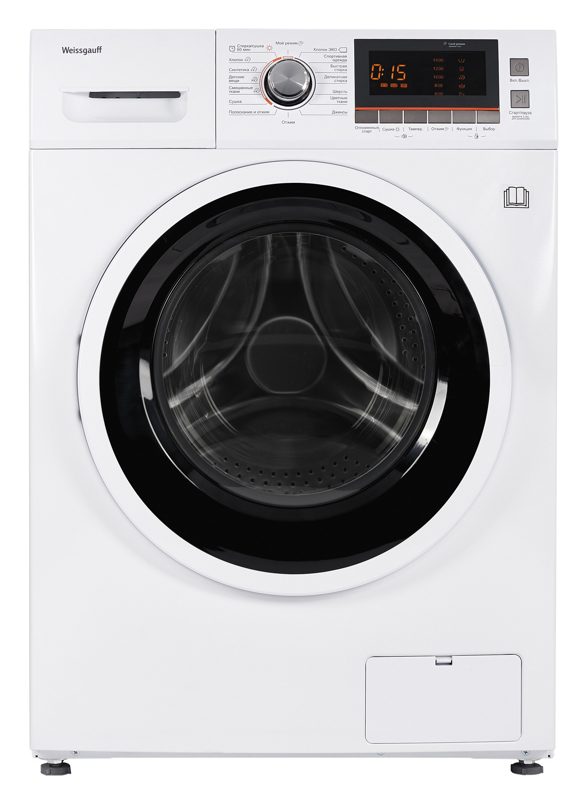 Изображение товара Стиральная машина Weissgauff 1390859 59.5x85x56.5 см 10 кг цвет белый