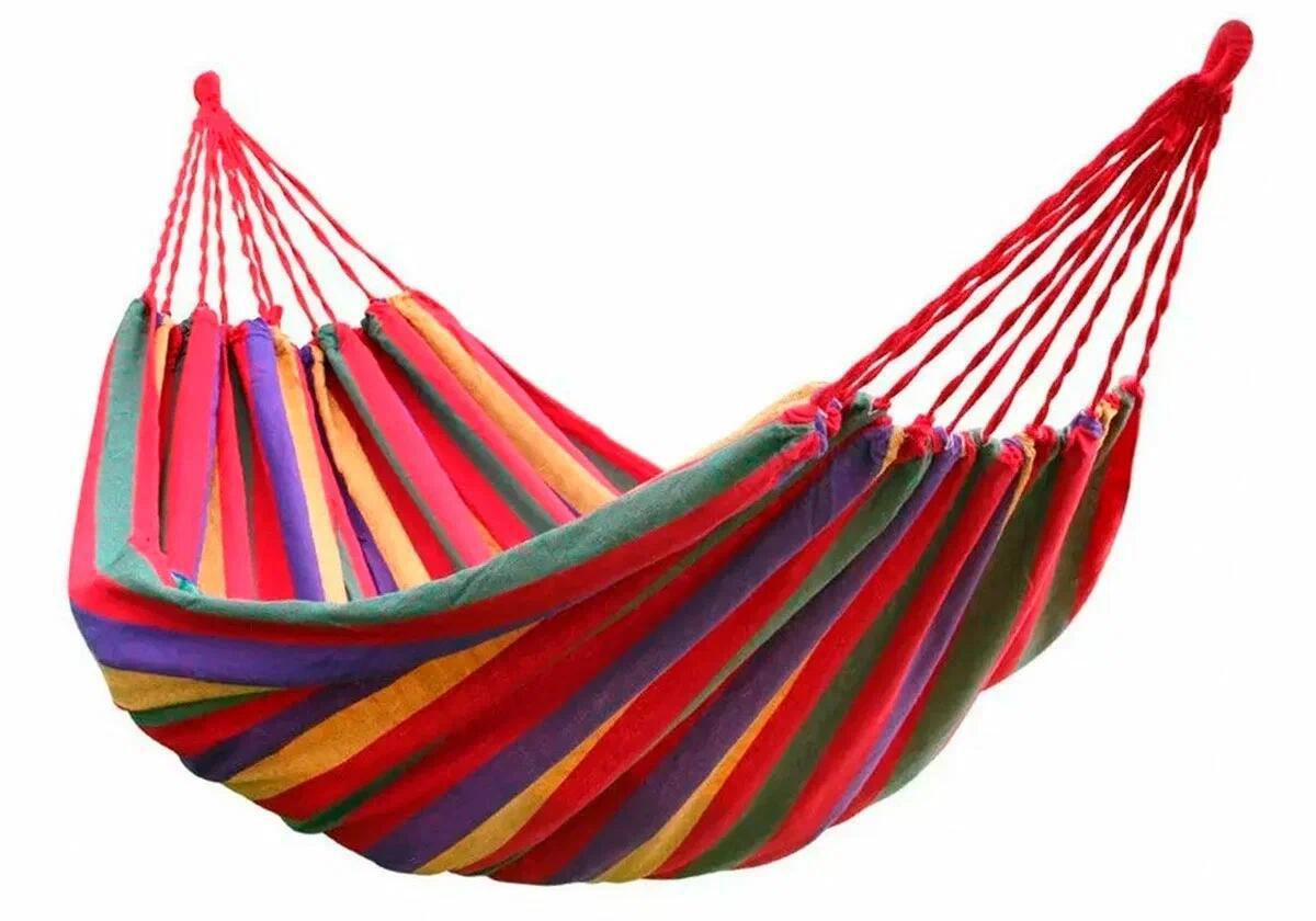 Изображение товара Гамак полотняный Kitoki AT6714 200 x 150 см красный