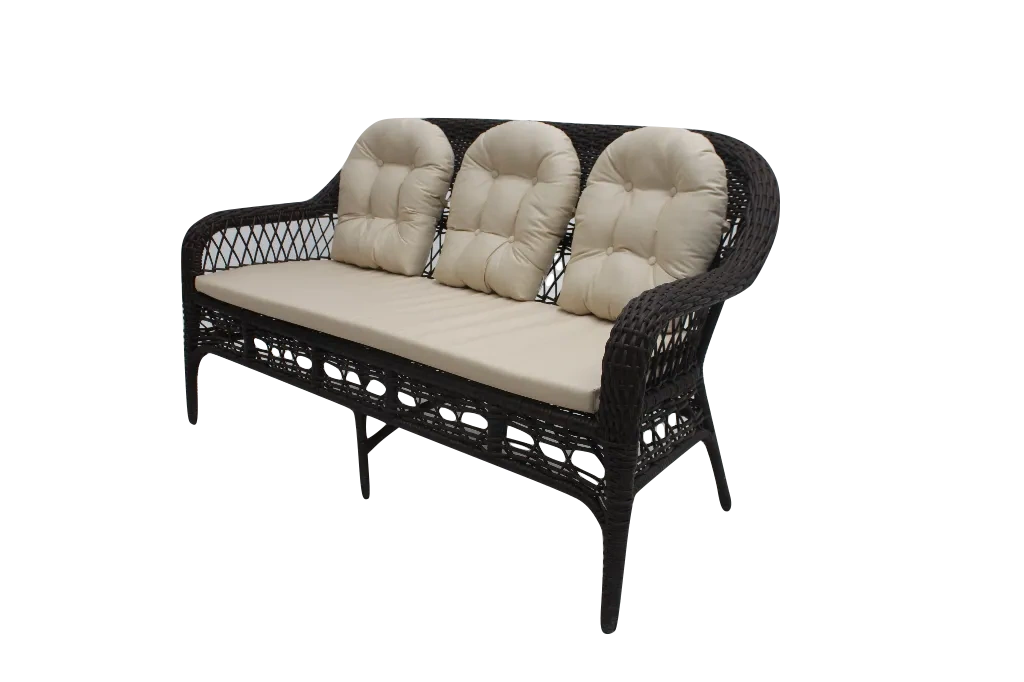 Изображение товара Садовое кресло с подушкой Viktoria 65x65x180 см коричневый