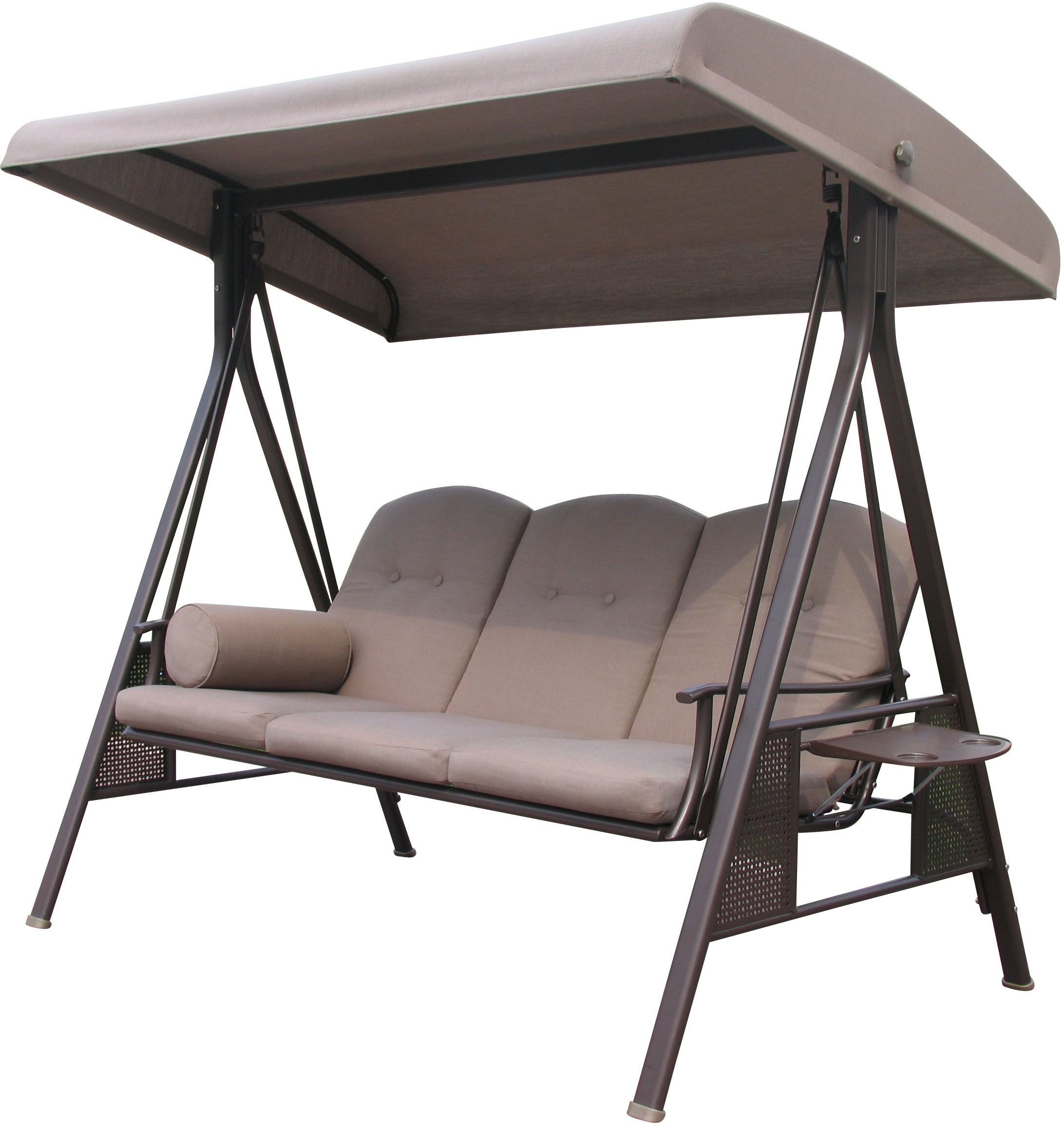Изображение товара Садовые качели Гармония 3-х местные темно-бежевые