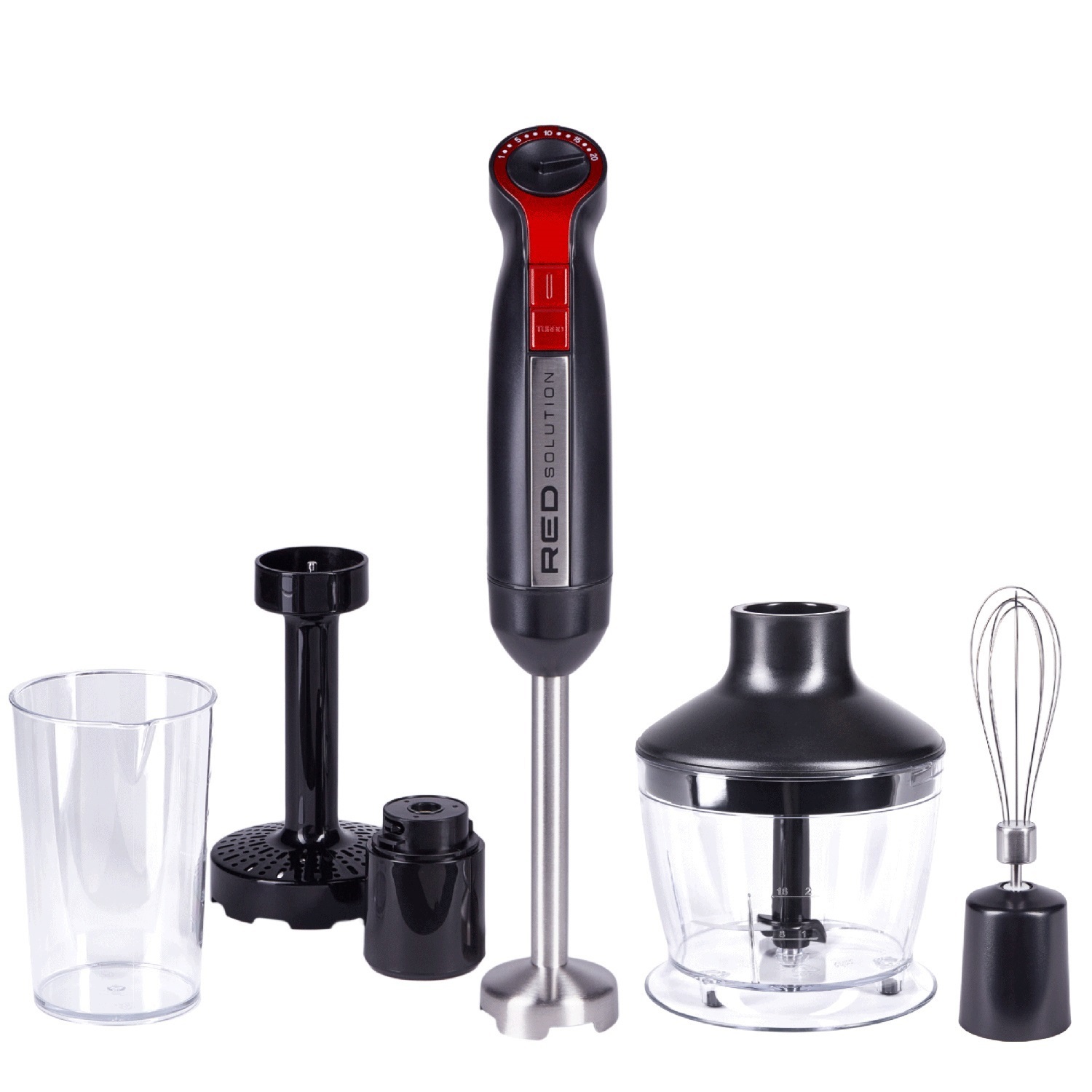 Изображение товара Погружной блендер RED solution RHB-2971 20 скоростей черный