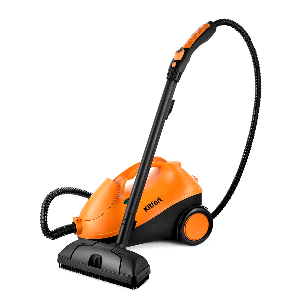 Изображение товара Пароочиститель Kitfort Кт-9141-2 мощность 2200 Вт 1.5 л с насадками для уборки
