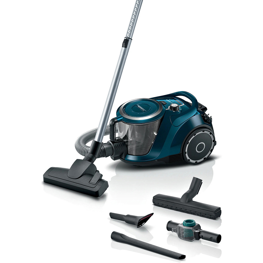 Изображение товара Пылесос с контейнером Bosch Bgs41fam 600 Вт 2.4 л цвет темно-синий Изображение товара Пылесос с контейнером Bosch Bgs41fam 600 Вт 2.4 л цвет темно-синий