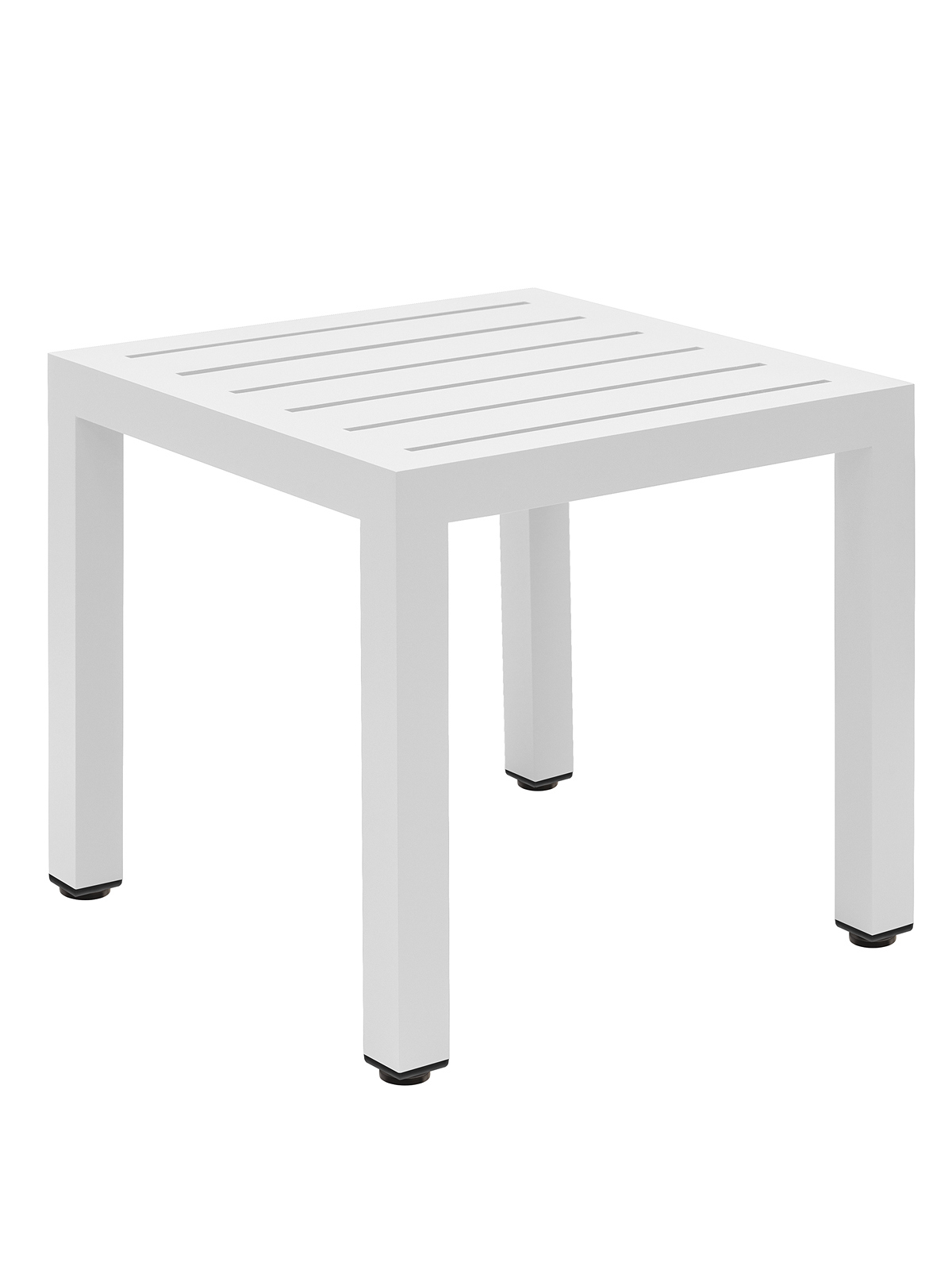 Изображение товара Нераздвижной садовый стол Greenween CAPRI 44 см x 44 см x 40 см алюминий белый