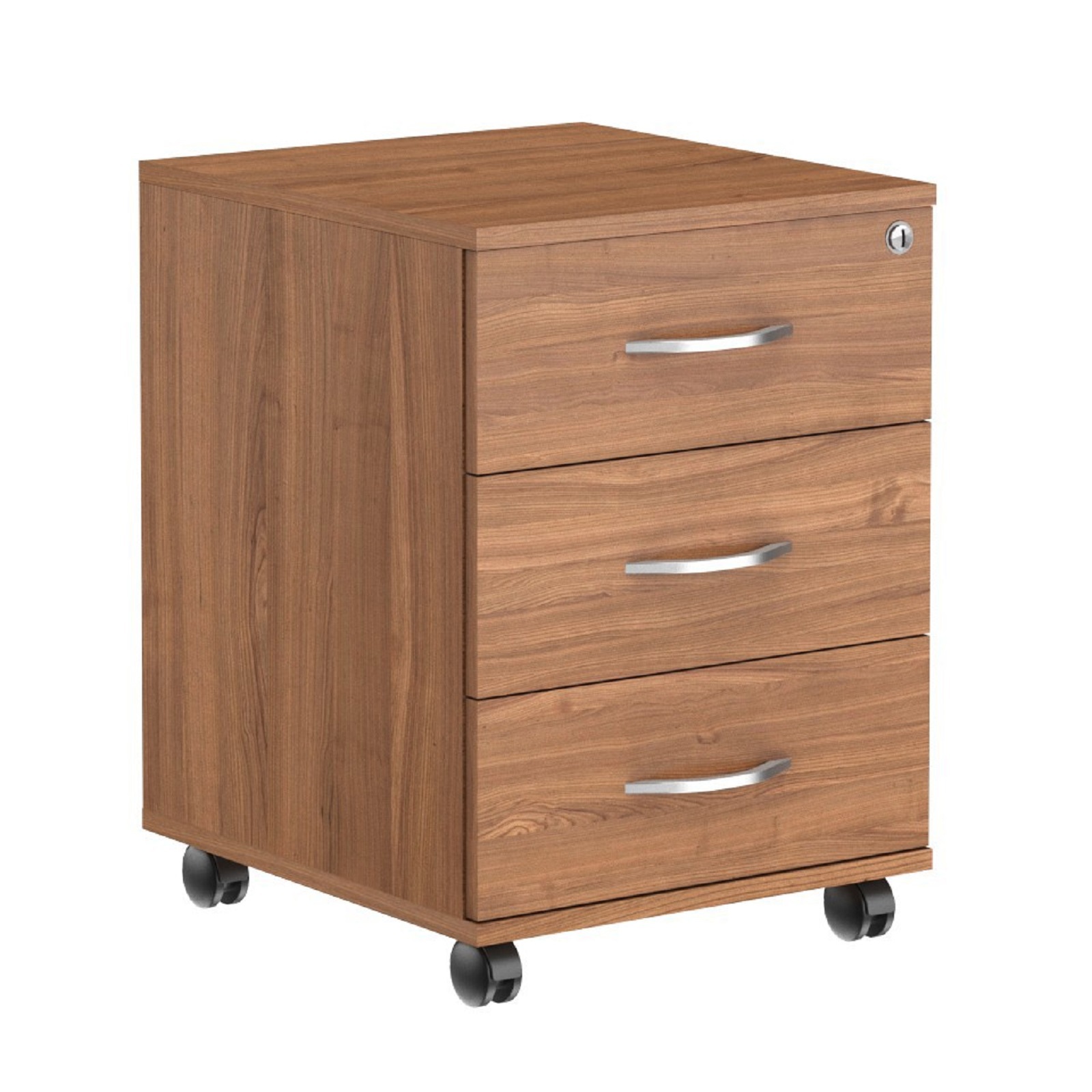 Изображение товара Тумба с выдвижными ящиками Skyland ТМ-3 41x55x45 ЛДСП 3 ящика цвет орех Изображение товара Тумба с выдвижными ящиками Skyland ТМ-3 41x55x45 ЛДСП 3 ящика цвет орех