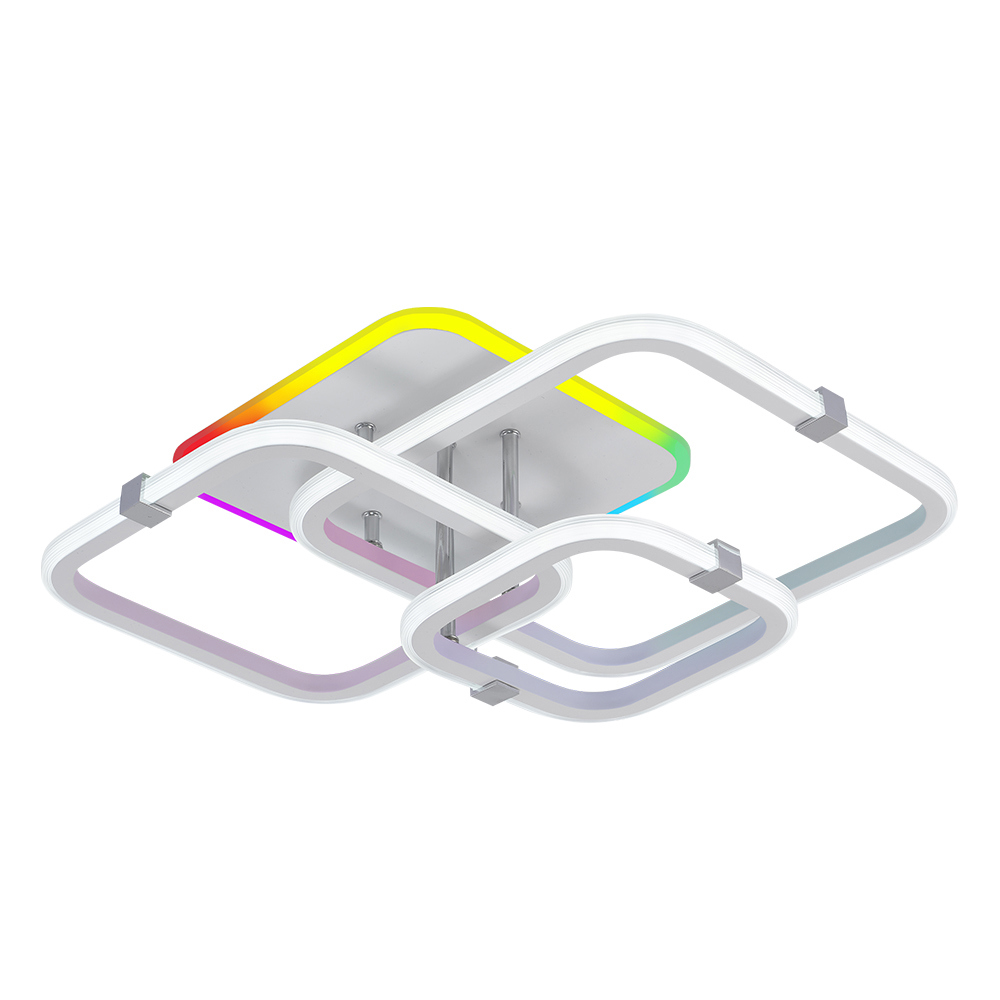 Изображение товара Люстра потолочная светодиодная Karlis с пультом разноцветный свет для 12 м²