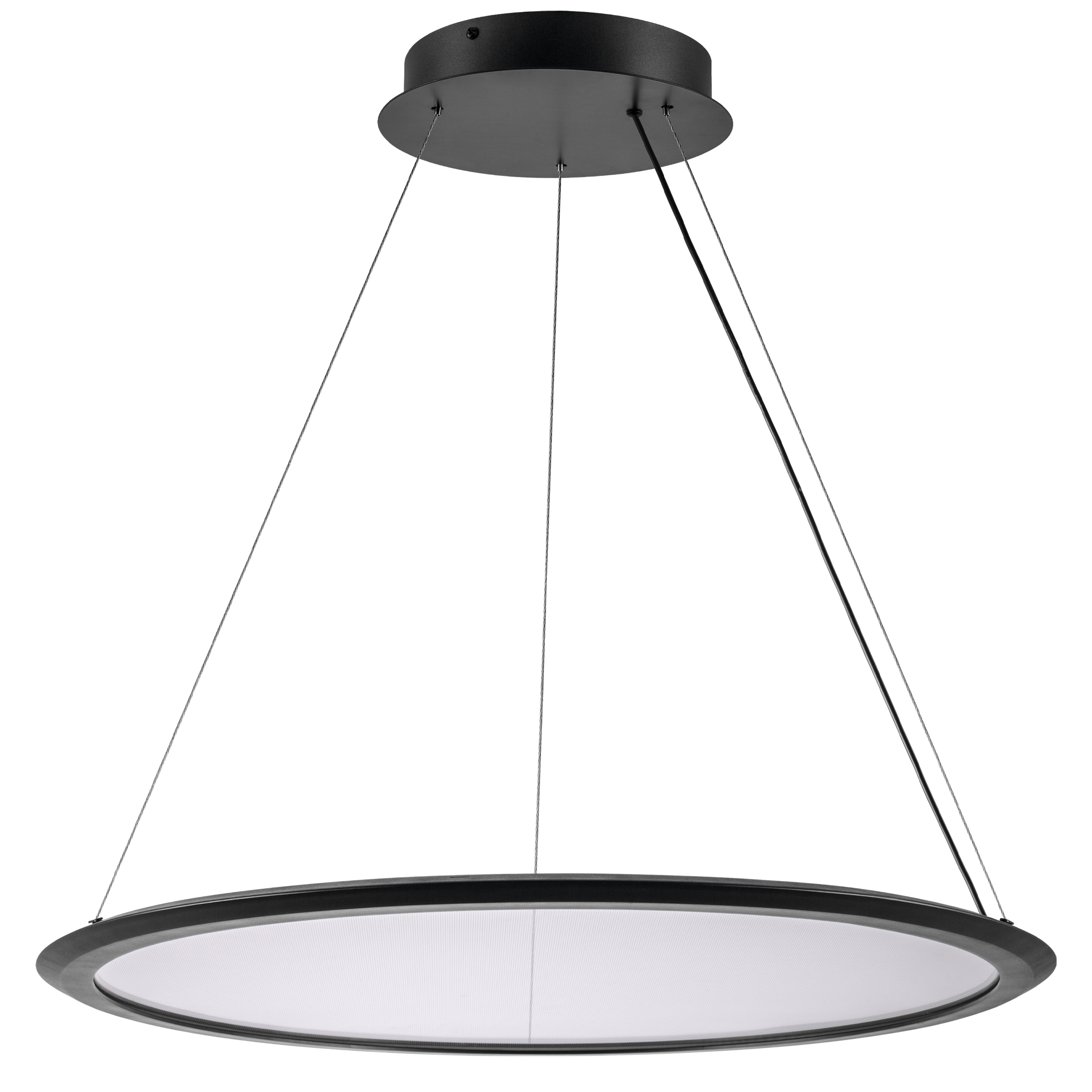 Изображение товара Люстра подвесная светодиодная Lightstar Rotonda 8 м² современная черная