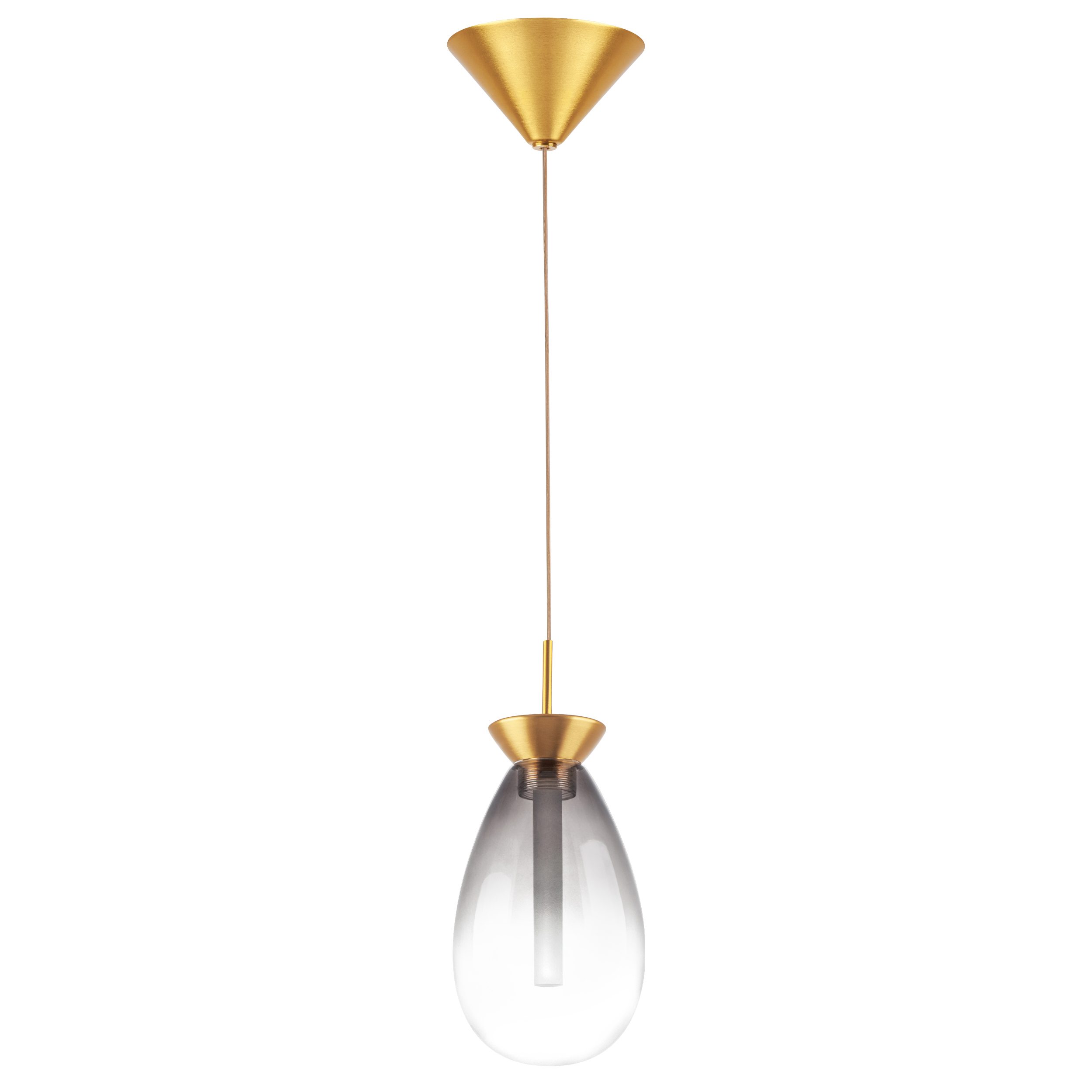 Изображение товара Светильник подвесной светодиодный Lightstar LS_805118 Colore 1 м² теплый белый (желтый) свет цвет золото