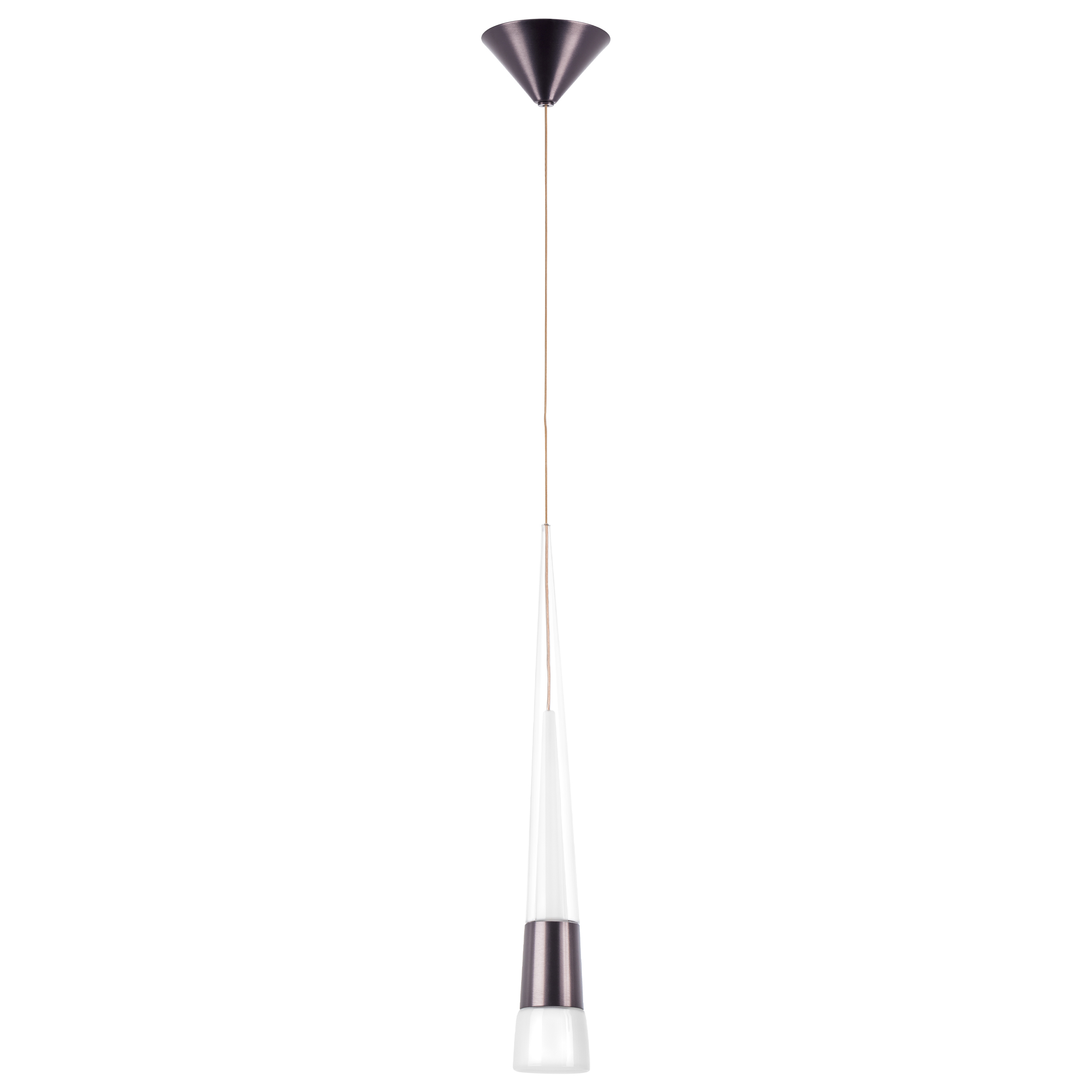 Изображение товара Светильник подвесной светодиодный Lightstar Cone 1 м² теплый белый свет цвет коричневый