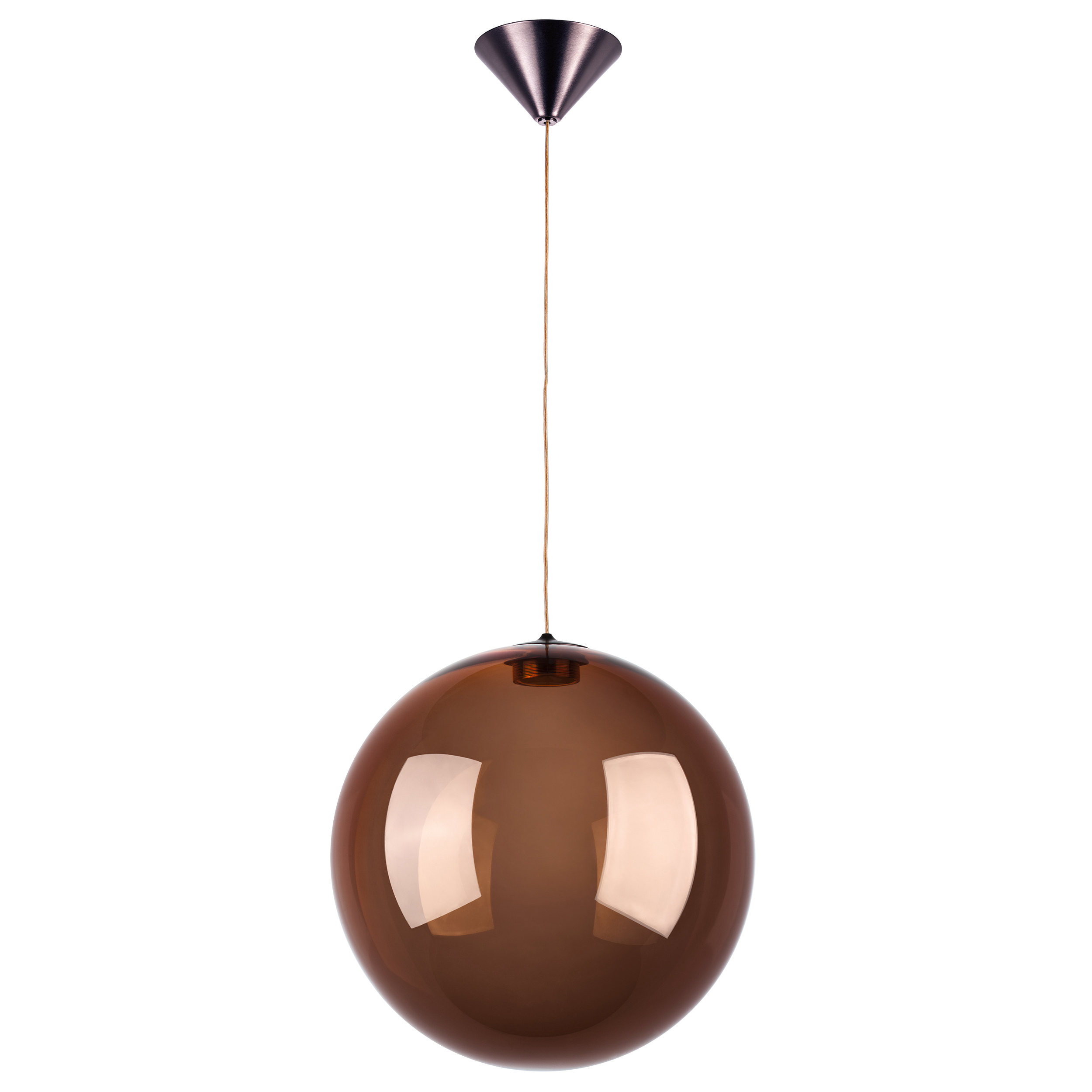 Изображение товара Светильник подвесной светодиодный Lightstar LS_801022 Sferetta 1 м² теплый белый (желтый) свет цвет коричневый