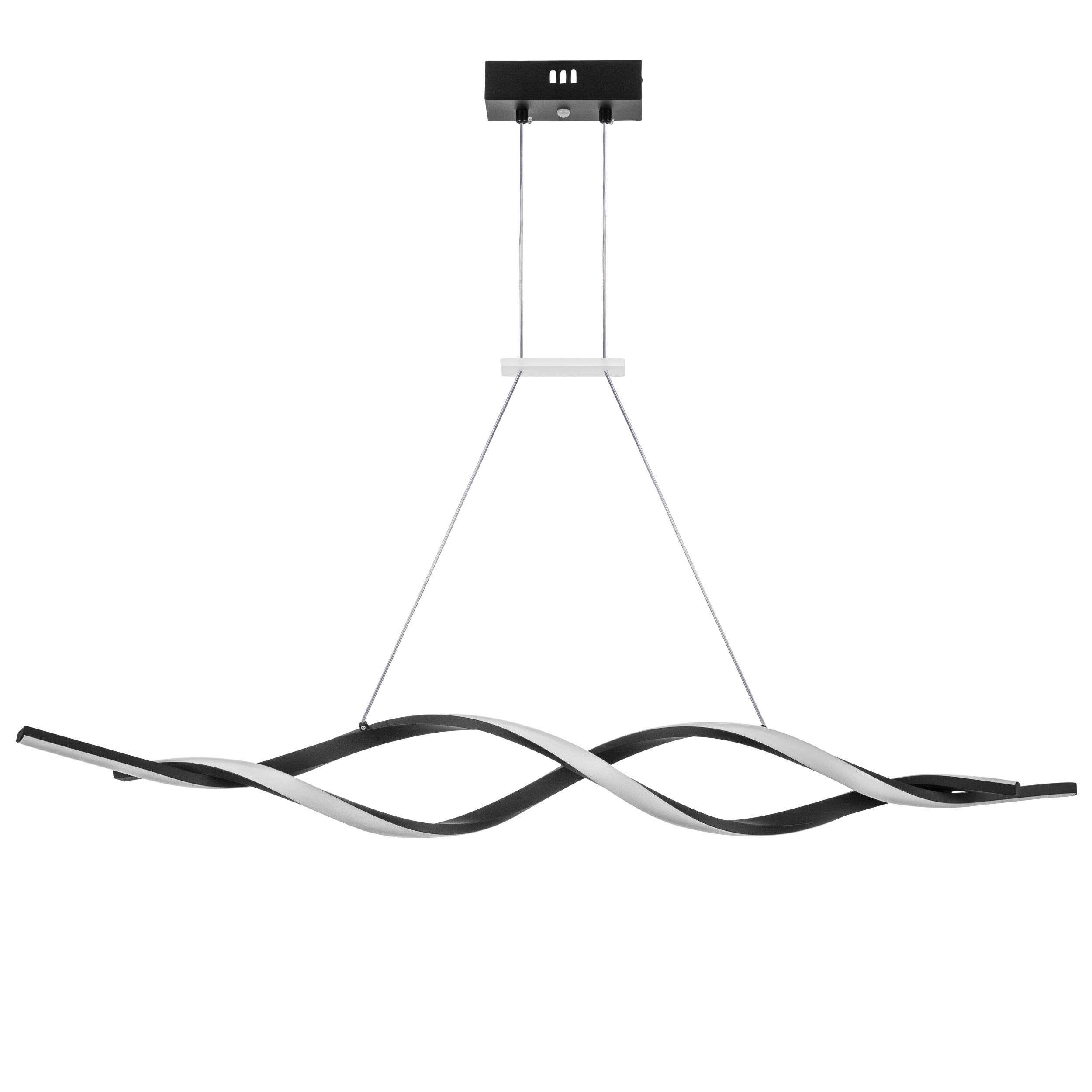 Изображение товара Люстра подвесная светодиодная Lightstar Rotonda с пультом управления 12 м² стиль хай-тек черный