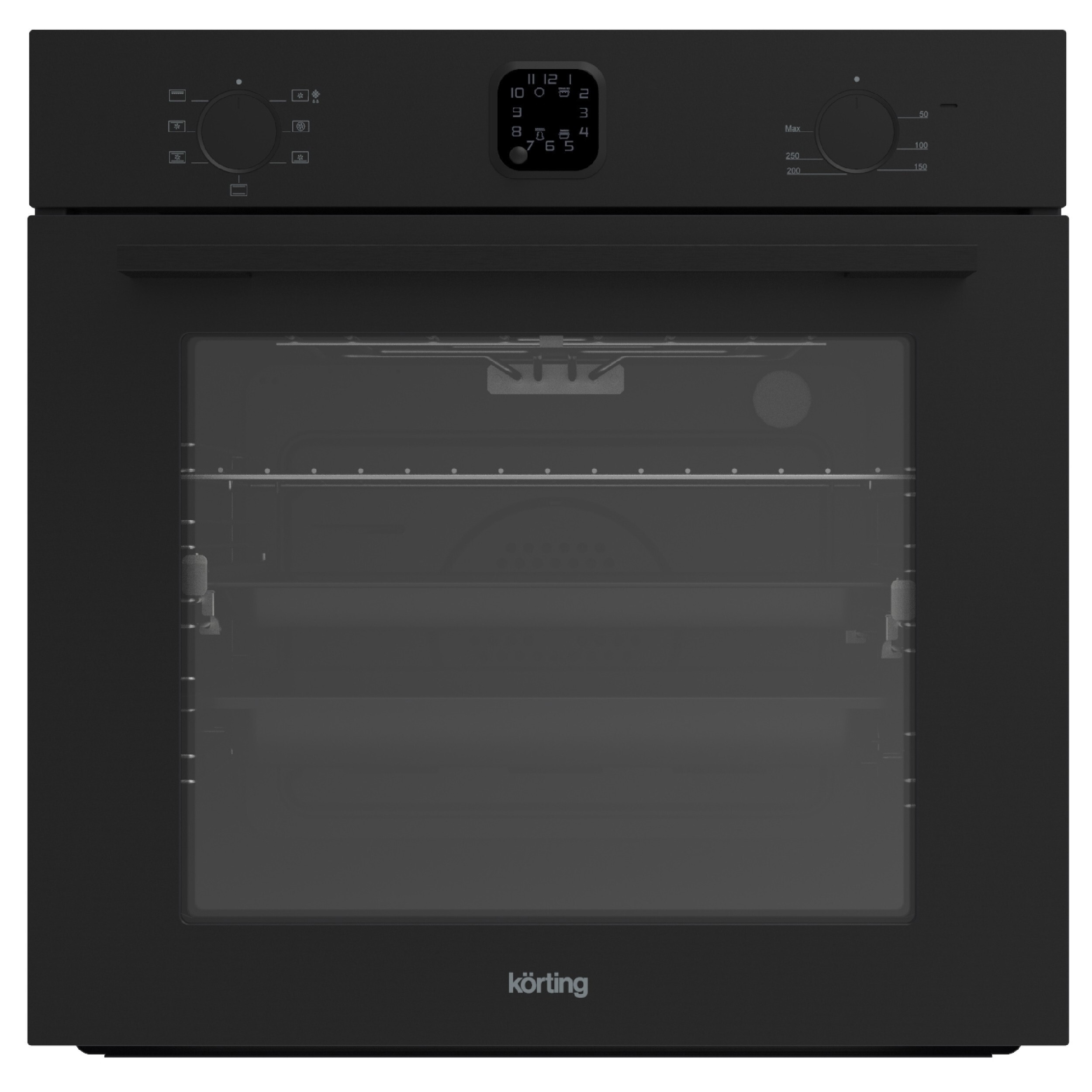 Изображение товара Электрический встраиваемый духовой шкаф Korting OKB 4701 CNRN 69л черный