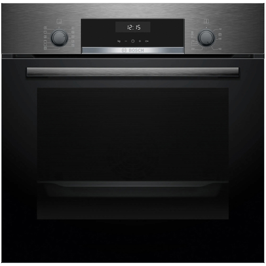 Изображение товара Электрический встраиваемый духовой шкаф Bosch HI3B30 черный металлик 66 л