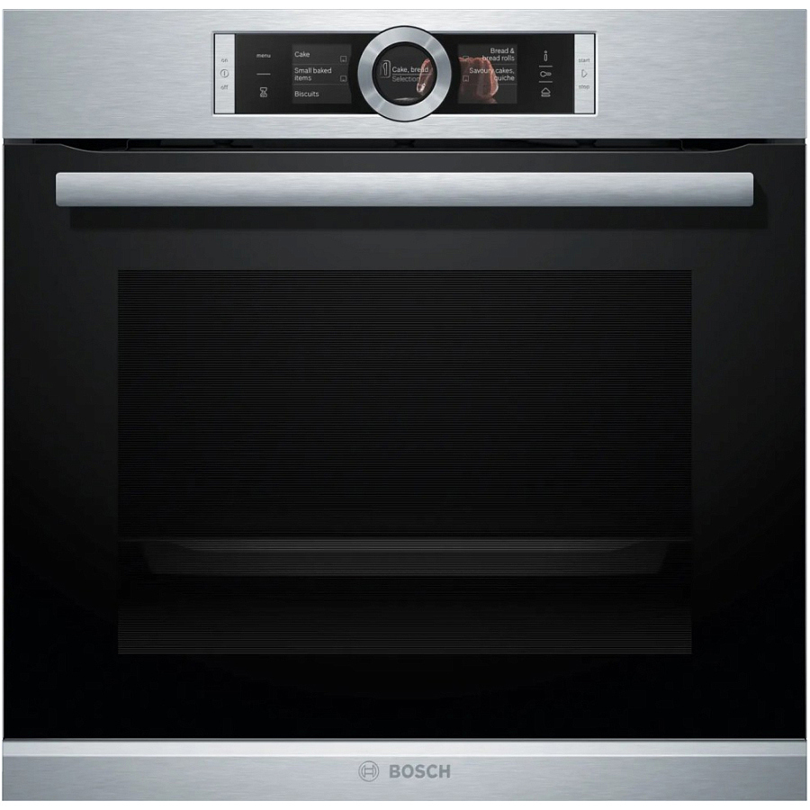 Изображение товара Электрический встроенный духовой шкаф Bosch HSG 59.4x59.5x54.8 см нержавеющая сталь