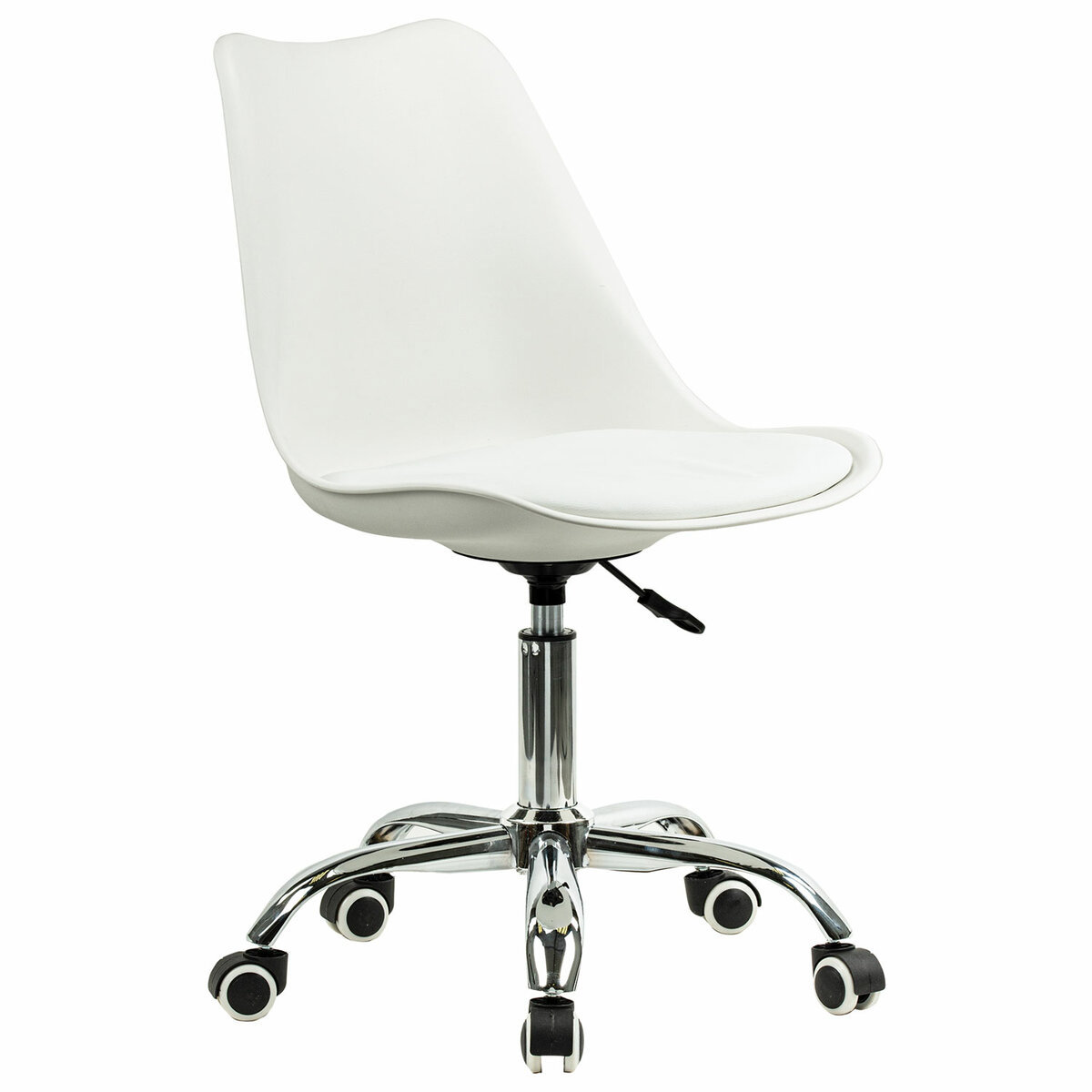 Изображение товара Кресло стул Brabix Eames MG-310 CH 48x91x43 см эко кожа цвет белый