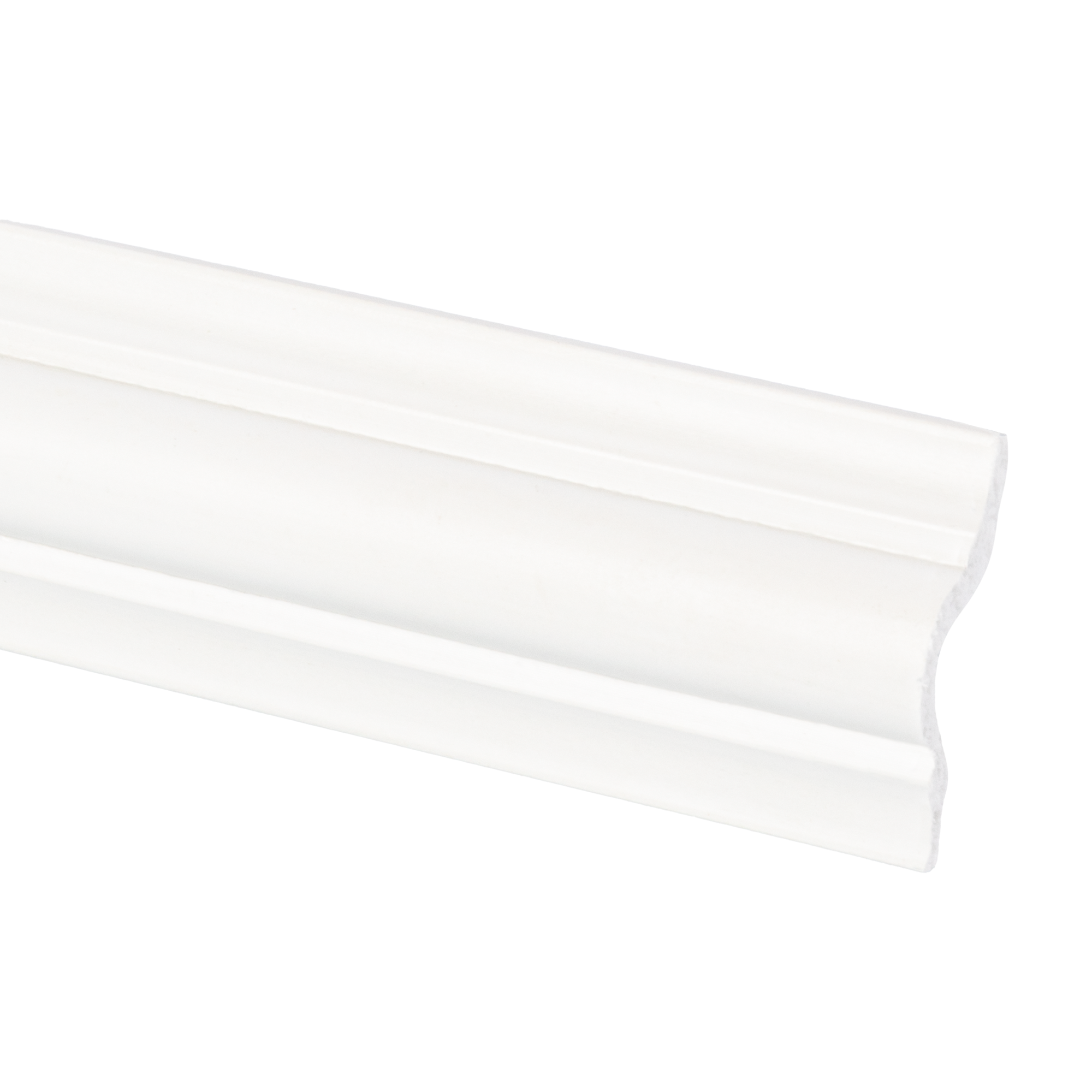 Молдинг потолочный полистирол ударопрочный Classic-2 белый 17x38x2000 мм