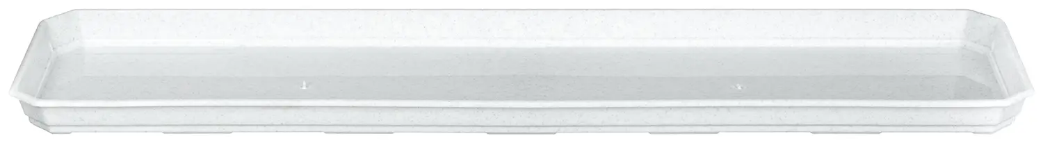 Поддон для балконного ящика 56.8 x 13.8 x 2.4 см полипропилен, цвет мраморный