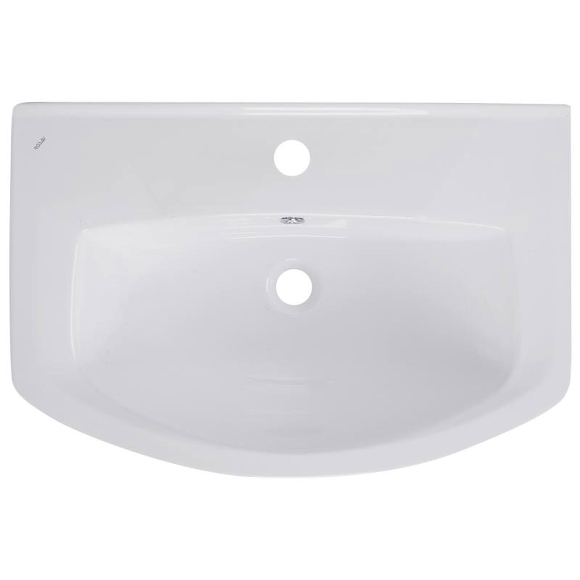 Изображение товара Раковина ROСA Элеганс 65 овальная из санитарного фаянса, белая