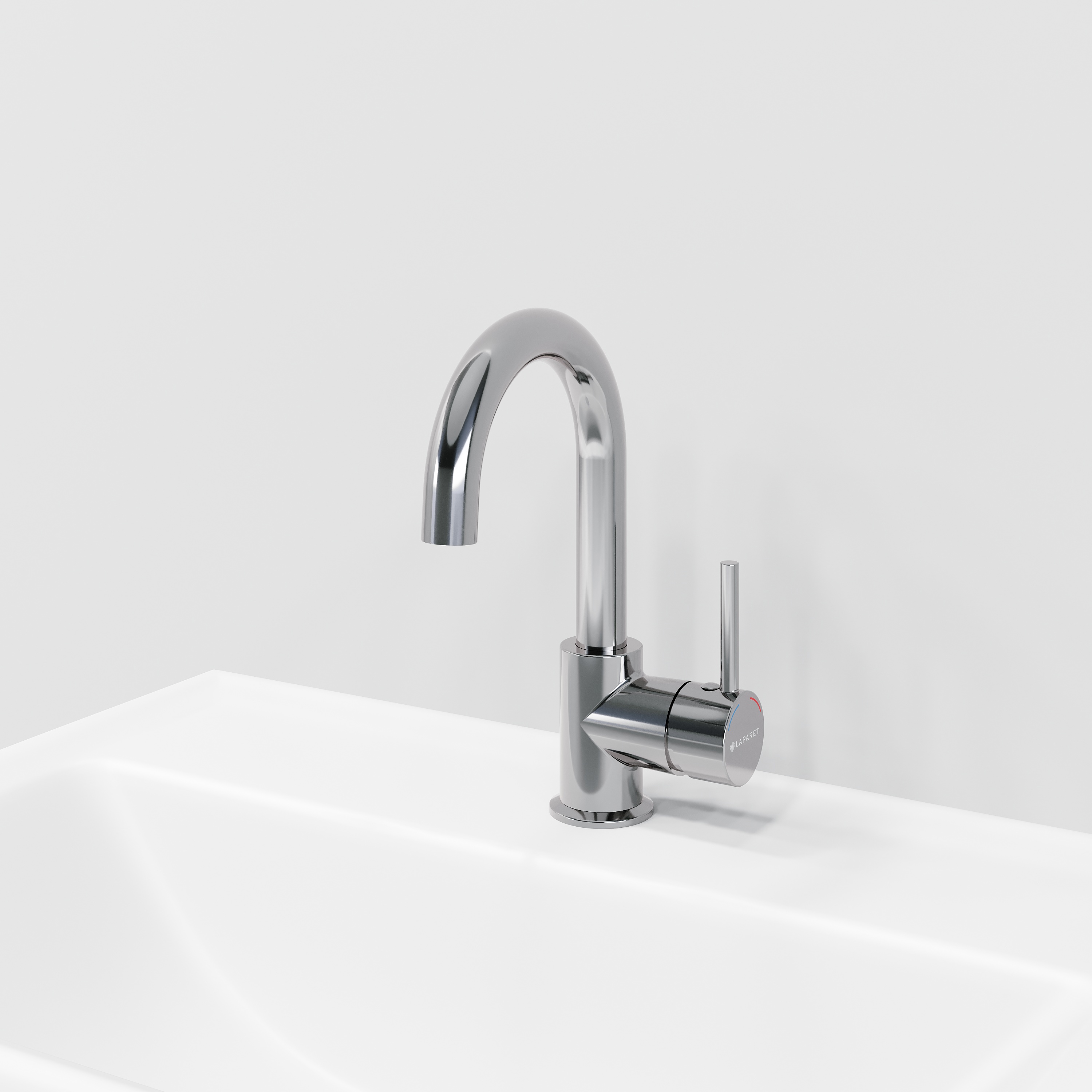 Изображение товара Смеситель для кухни LAPARET MINILIADA однорычажный с поворотным изливом хром