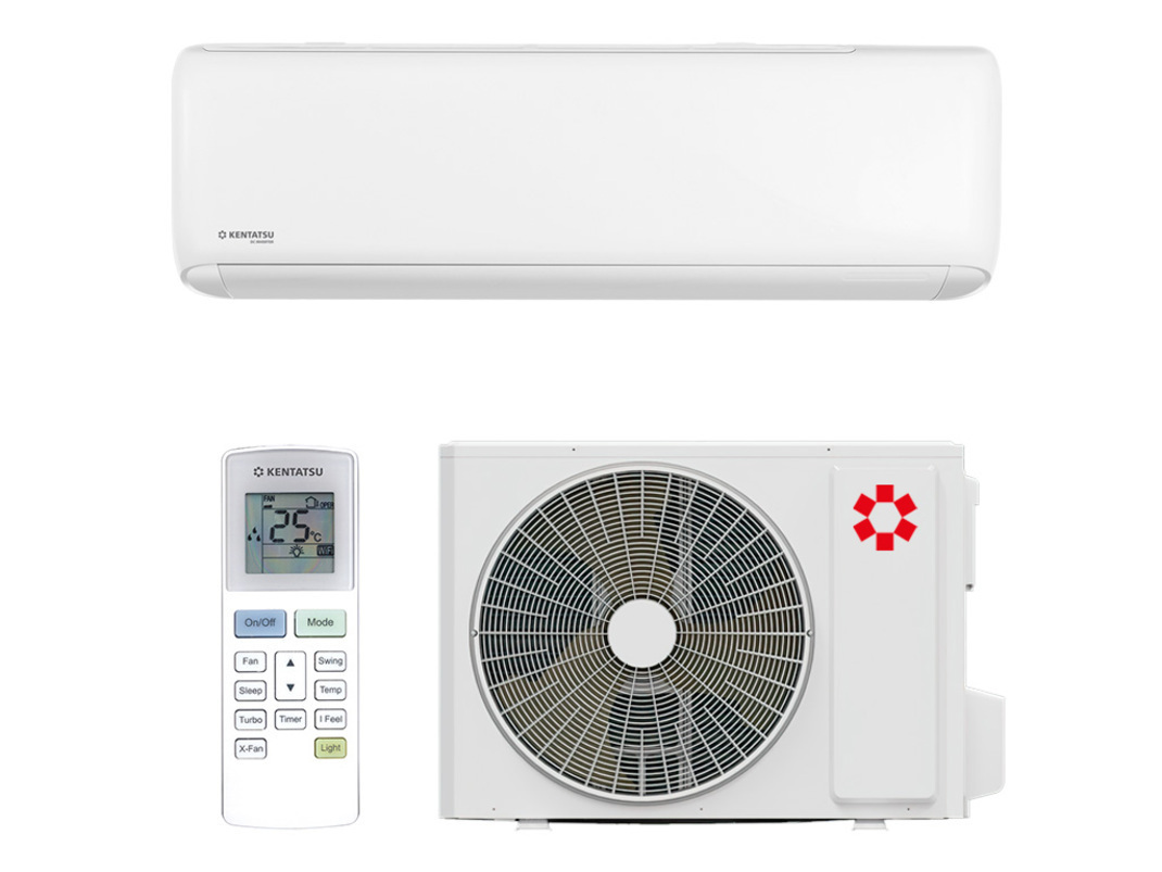 Изображение товара Сплит-система Kentatsu Tiba KSGTI50HFAN1/KSRTI50HFAN1 18K BTU охлаждение/обогрев с Wi-Fi Изображение товара Сплит-система Kentatsu Tiba KSGTI50HFAN1/KSRTI50HFAN1 18K BTU охлаждение/обогрев с Wi-Fi