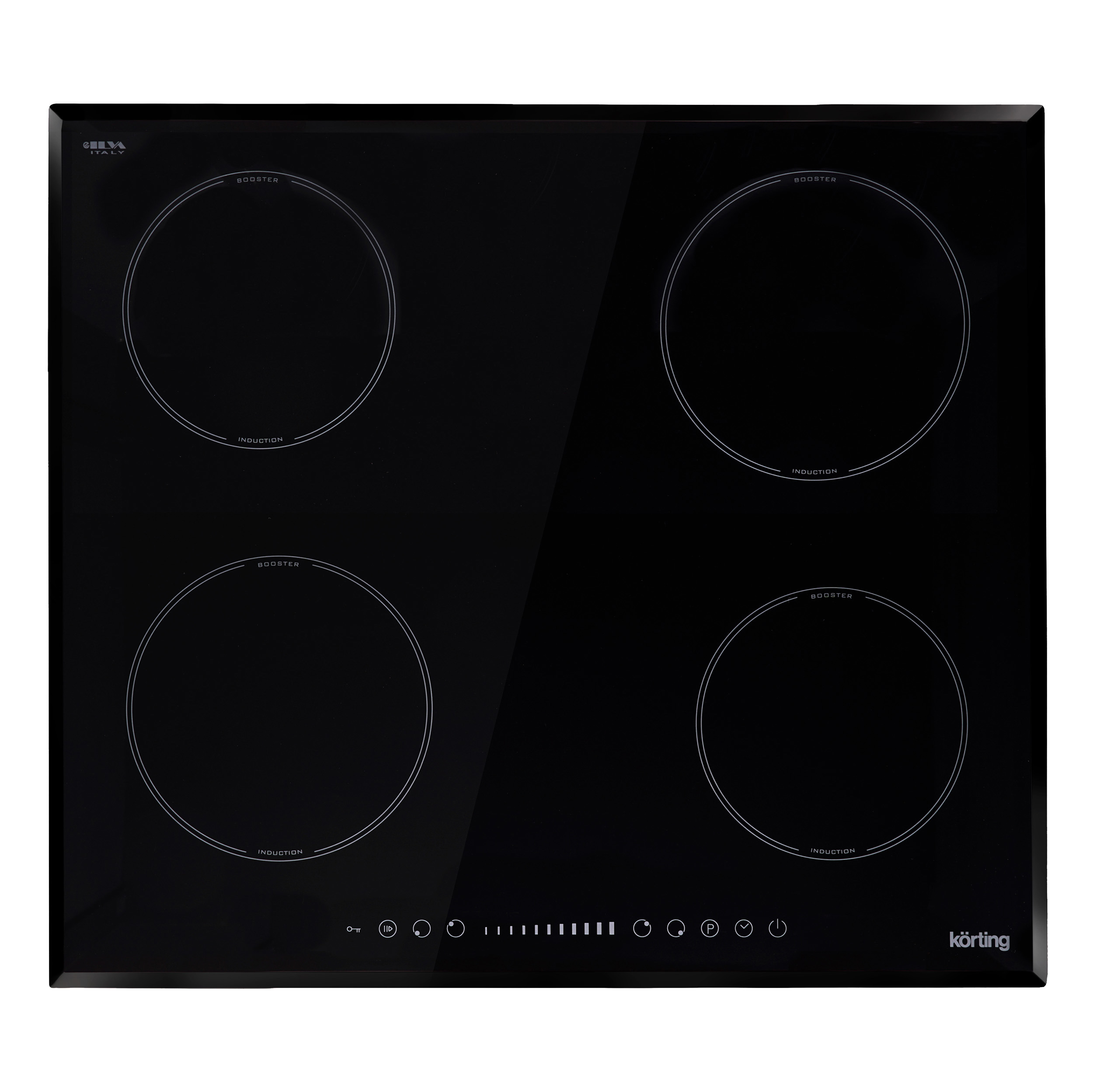 Изображение товара Индукционная варочная панель Korting HI 60504 B 59 см 4 конфорки черный
