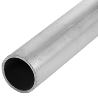 Изображение товара Труба круглая алюминий 16x1x2000 мм серая