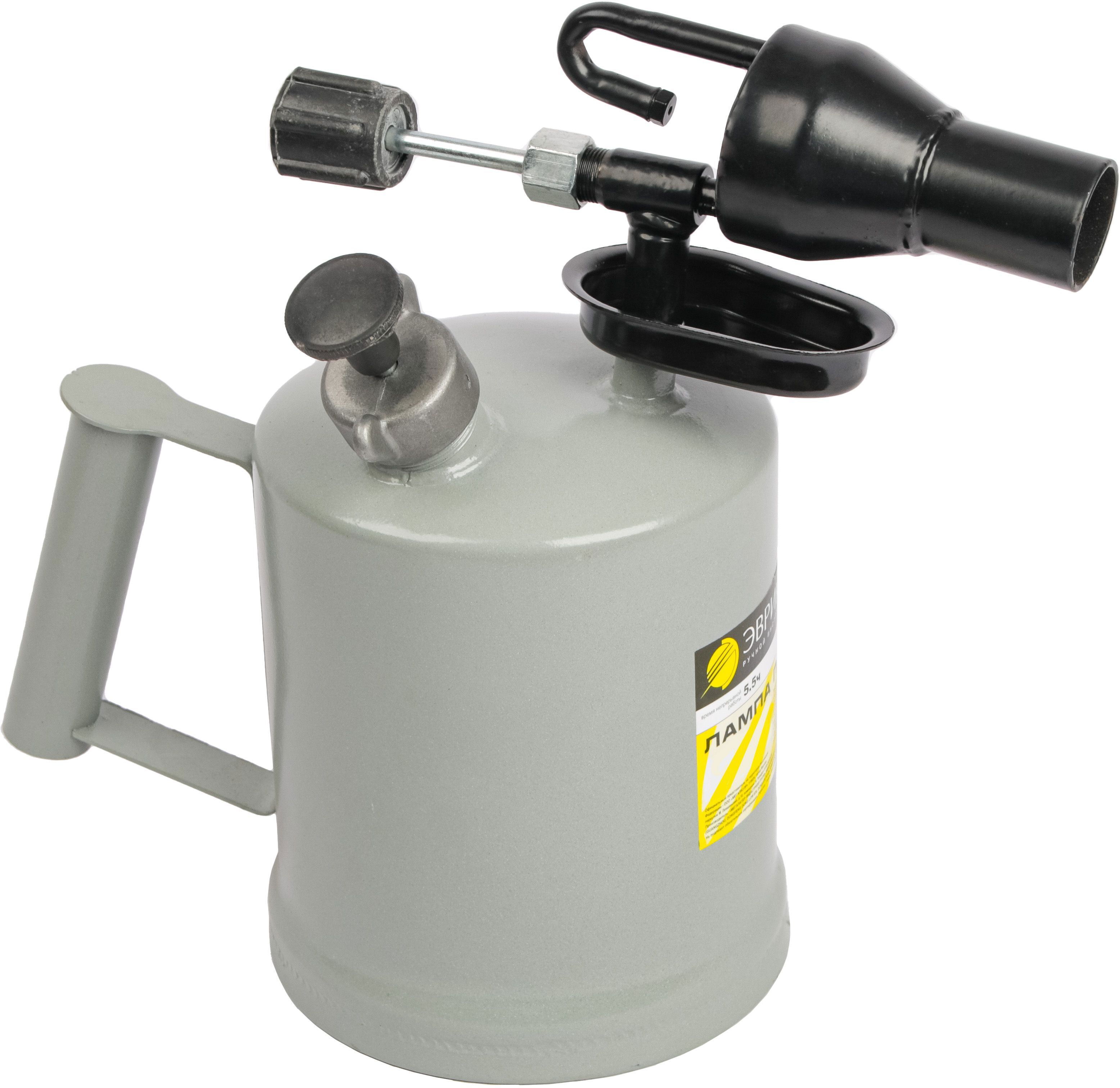 Изображение товара Бензиновая паяльная лампа Эврика ER-114057 для ремонта и строительных работ