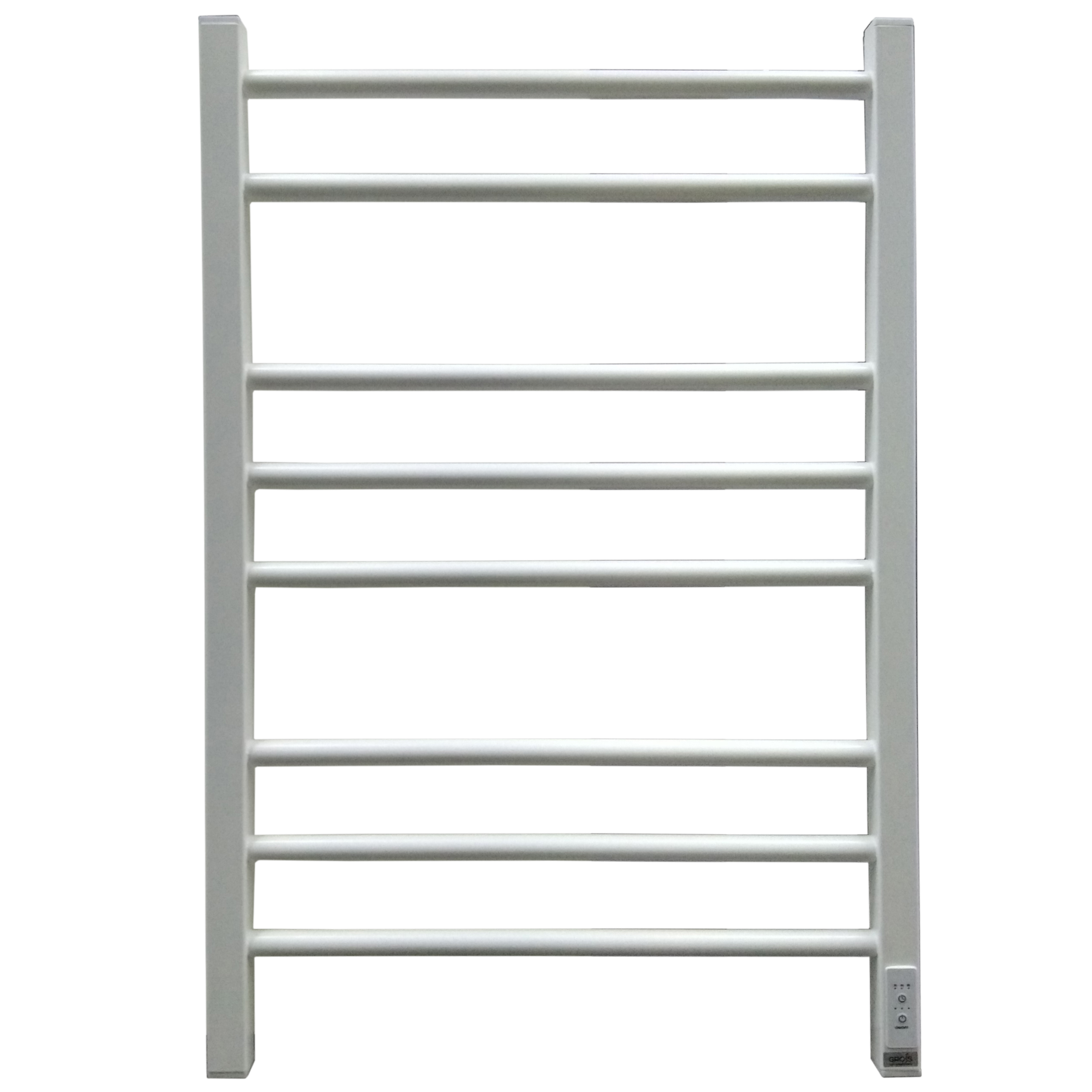 Изображение товара Электрический полотенцесушитель GROIS Nex GR-112 П8 500x800 мм 90 Вт с терморегулятором белый