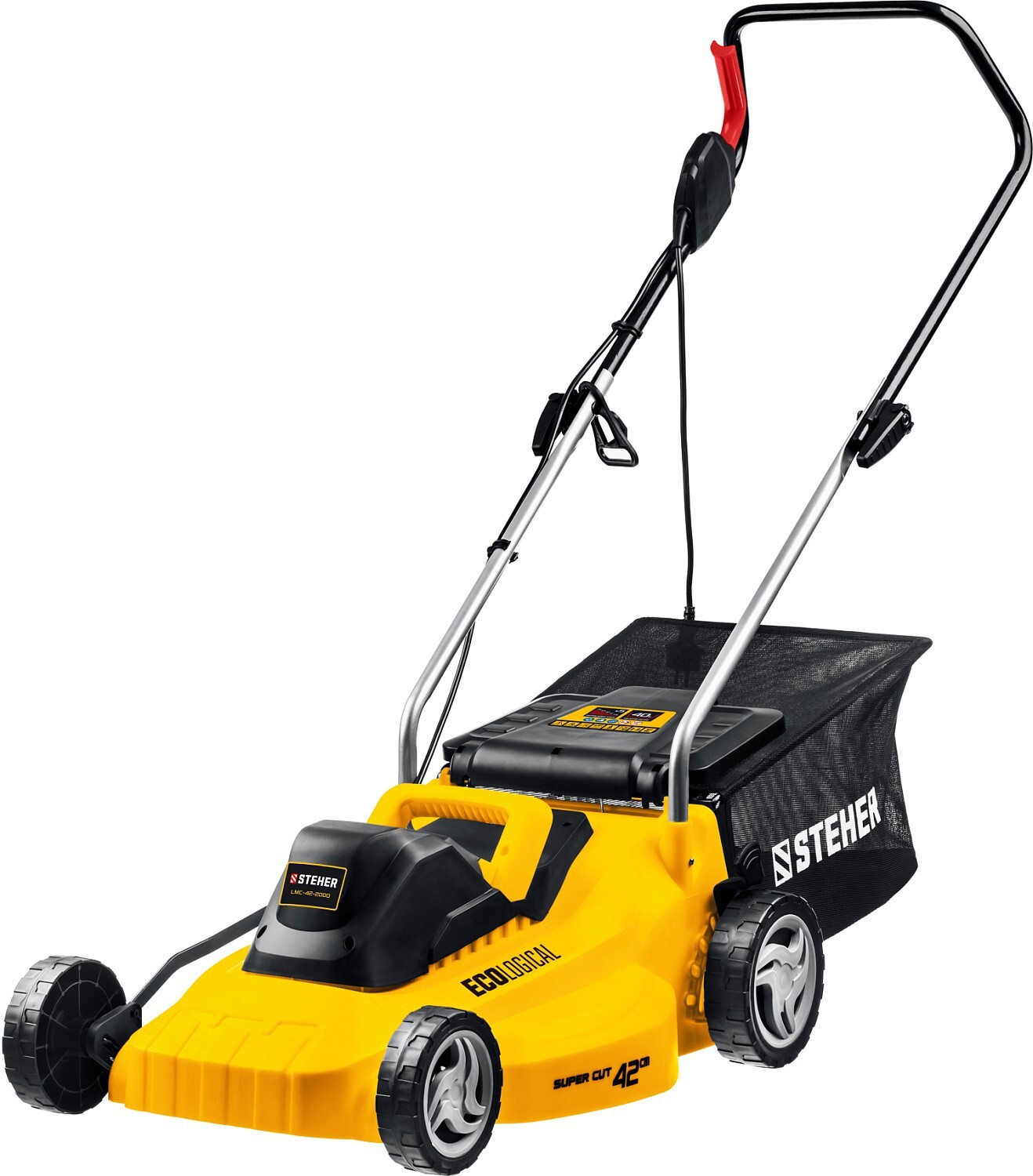 Изображение товара Газонокосилка электрическая Steher Lmc-42-2000 мощностью 2000 Вт