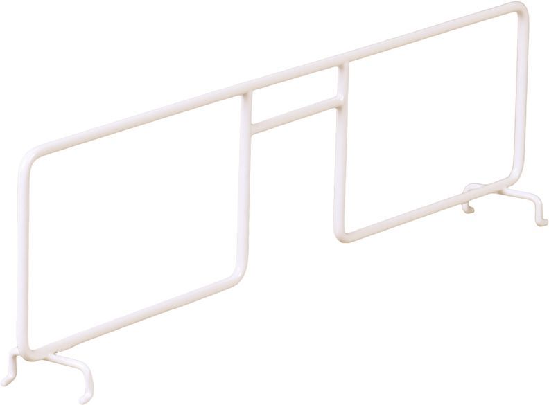 Изображение товара Разделитель на полку Larvij 40 см сталь цвет магнолия