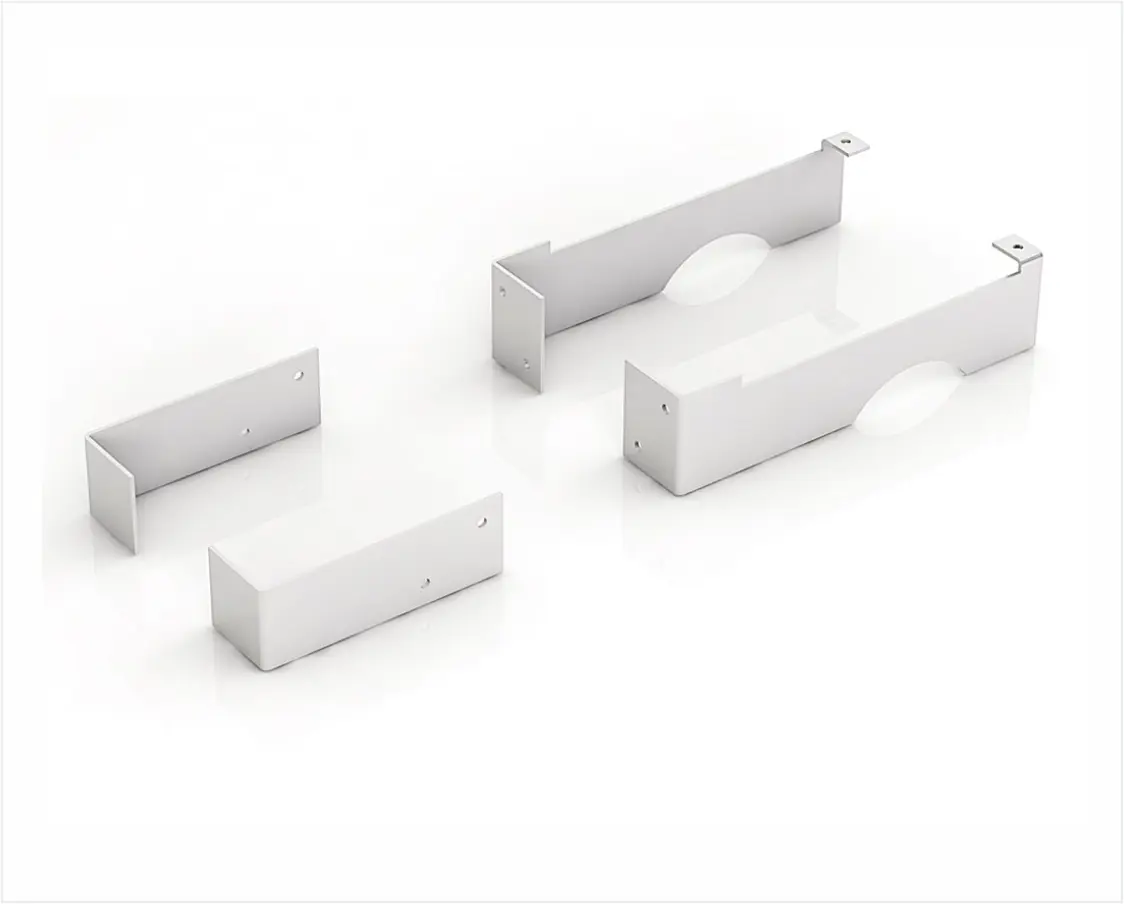 Кронштейн для экрана радиатора металл 0.3 см серый