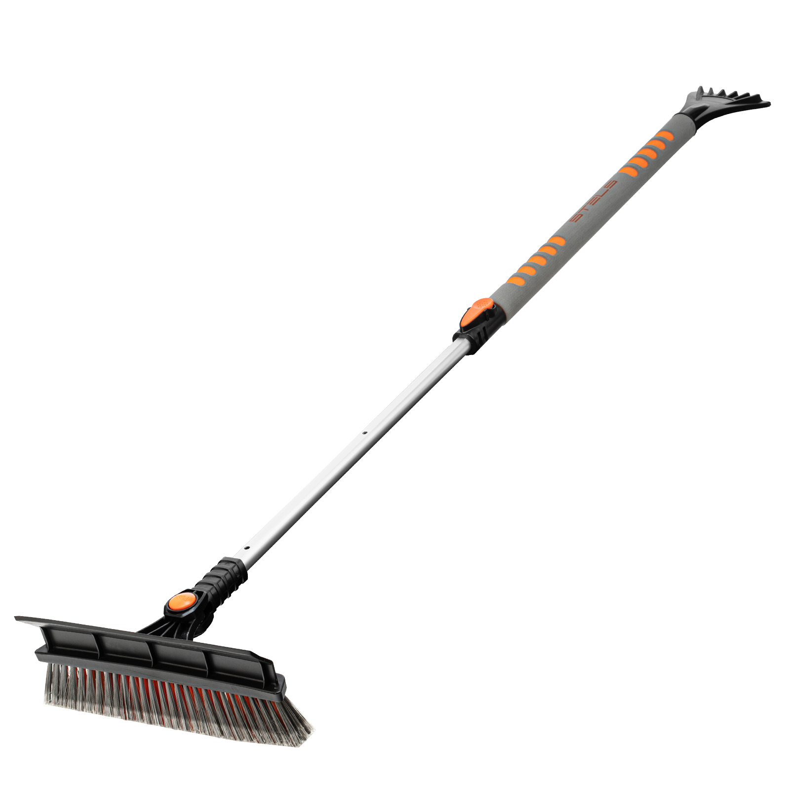 Изображение товара Щётка со скребком телескопическая для снега и льда 900 мм