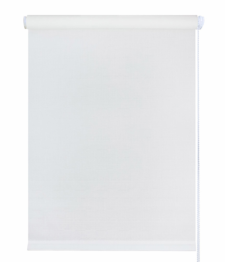 Штора рулонная Inspire Шантунг 140x175 см белая ️ купить по цене 1100 ...