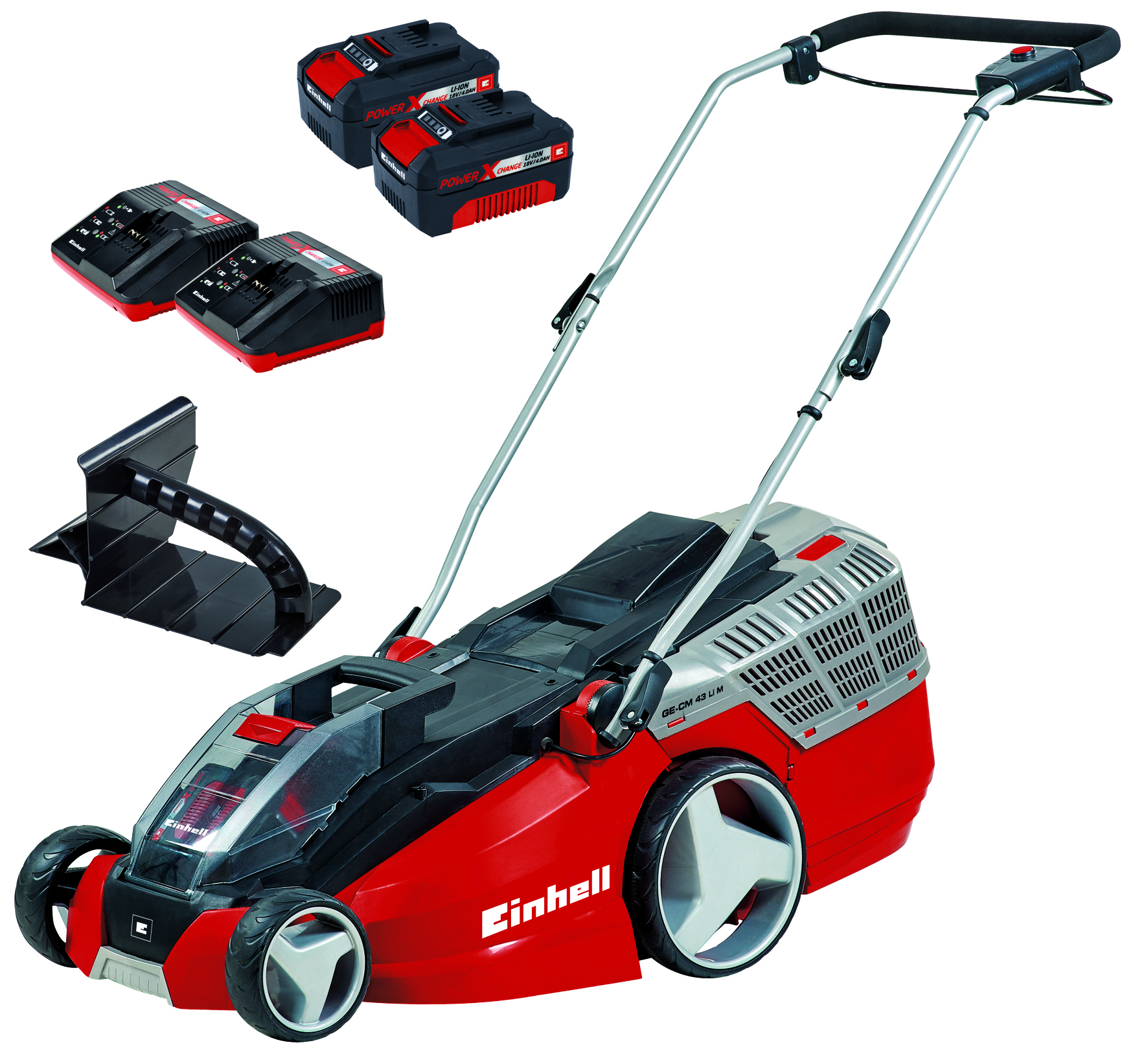 Изображение товара Газонокосилка аккумуляторная Einhell GE-CM 43 Li 36 В 43 см