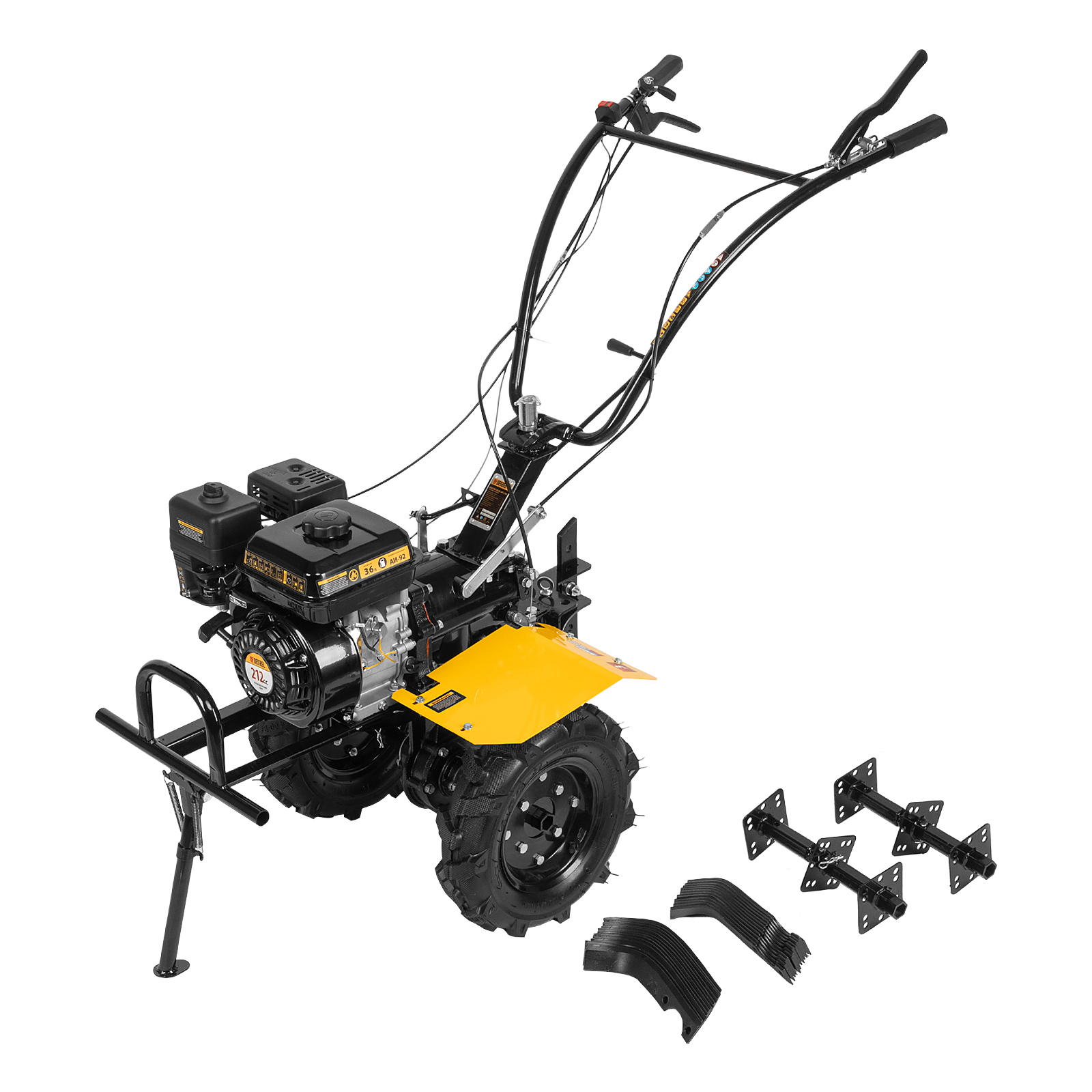 Изображение товара Мотоблок бензиновый Denzel DPT-270X 7 л. с. для обработки участков