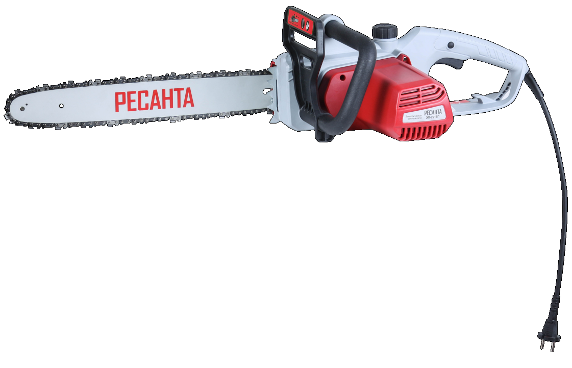 Изображение товара Электрическая цепная пила Ресанта ЭП-2216П 2200 Вт 40 см легкая и мощная