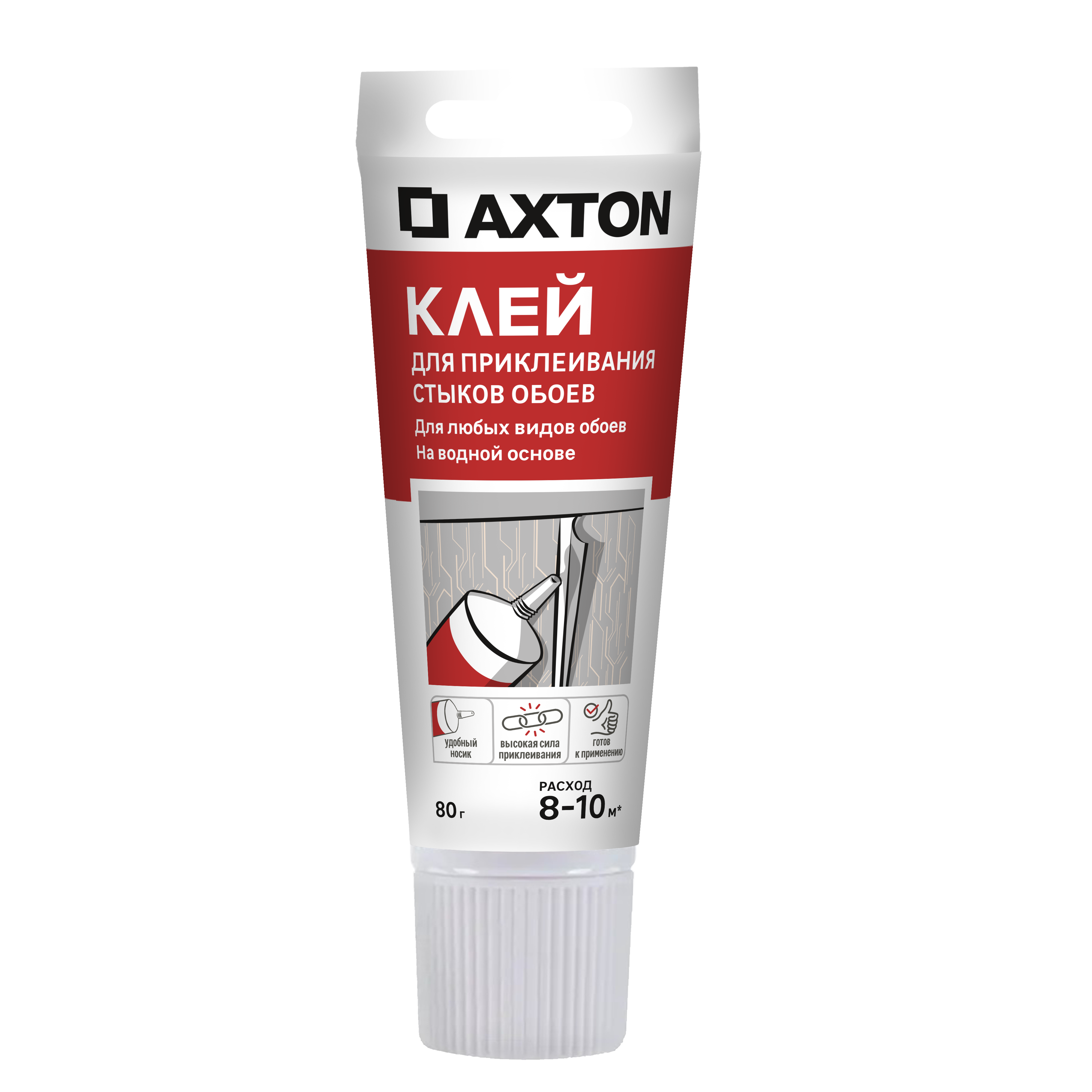 Клей для стыков обоев Axton 10 м² ️ купить по цене 350 ₽/шт. в Санкт ...