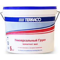 Изображение товара Грунтовка универсальная Terraco Террагрунт Maxi 5 л Изображение товара Грунтовка универсальная Terraco Террагрунт Maxi 5 л