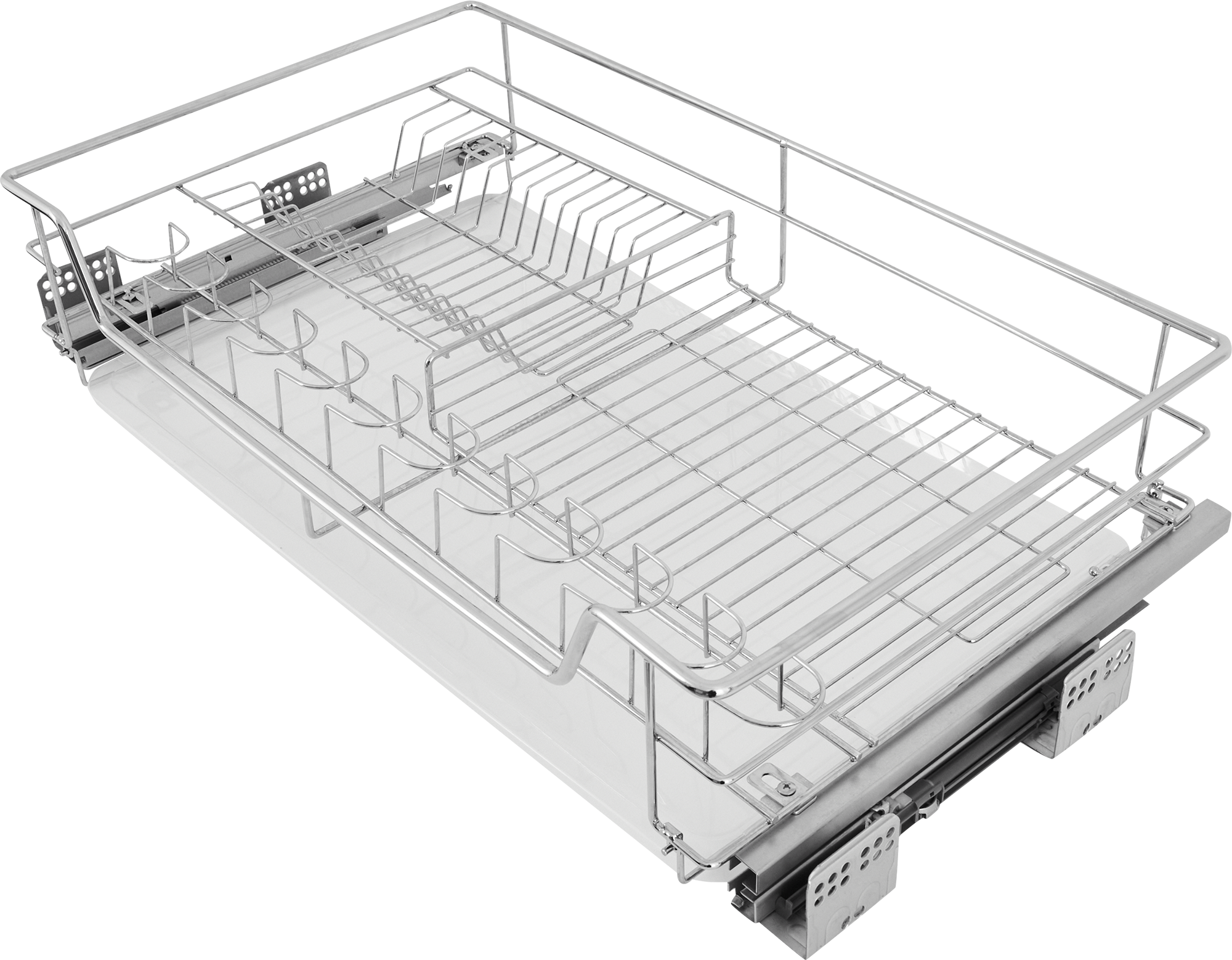 Изображение товара Корзина-сушка выдвижная Jet 80 см с доводчиком хром