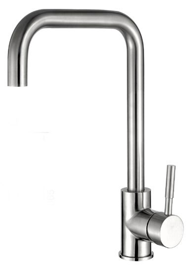 Изображение товара Смеситель для кухни Аист 1.24/1 общая высота 30.3 см цвет нержавеющая сталь