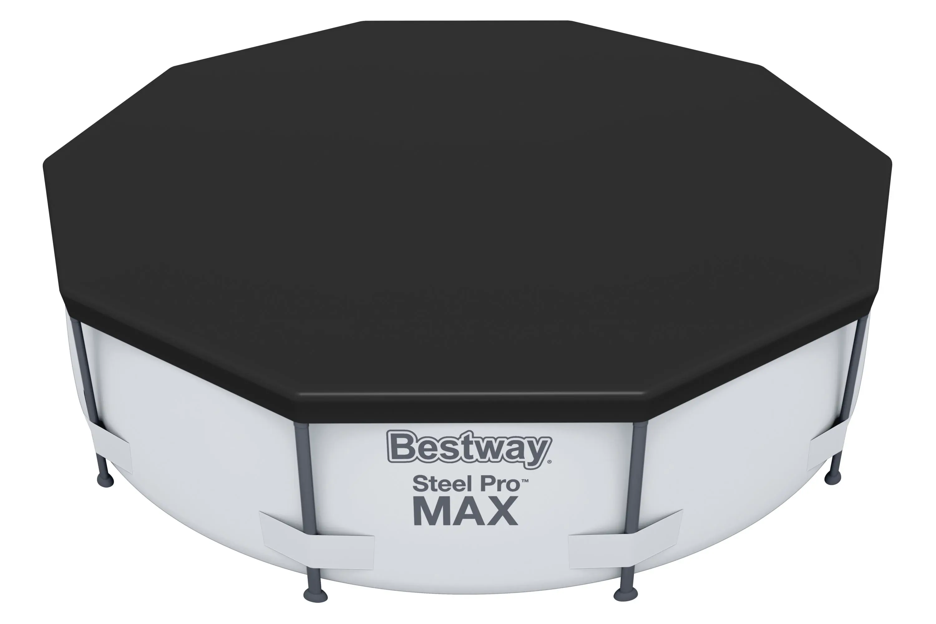 Тент для бассейна Bestway ПВХ 305x305 см цвет черный