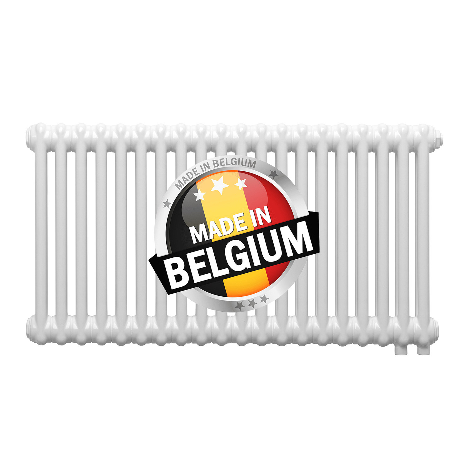 Изображение товара Радиатор трубчатый Vasco Ritmo 3057V 50/90 сталь 20 секций нижнее подключение цвет белый