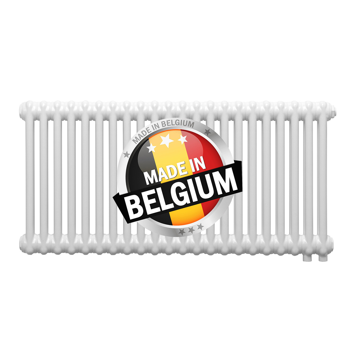 Изображение товара Радиатор трубчатый Vasco Ritmo 3057V 50/99 сталь белый 22 секции нижнее подключение