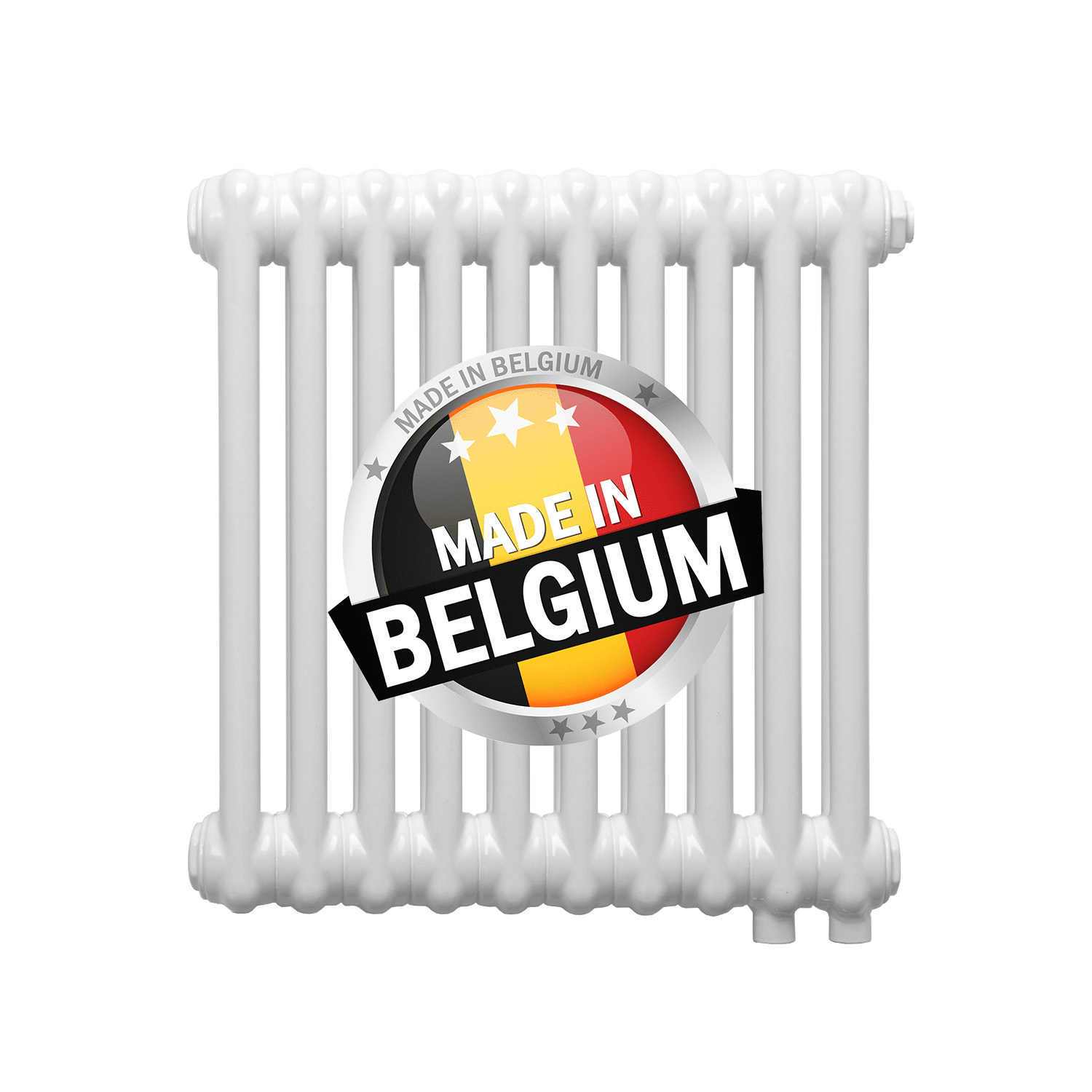 Изображение товара Радиатор трубчатый Vasco Ritmo 3057V 10 секций сталь белый горизонтальный